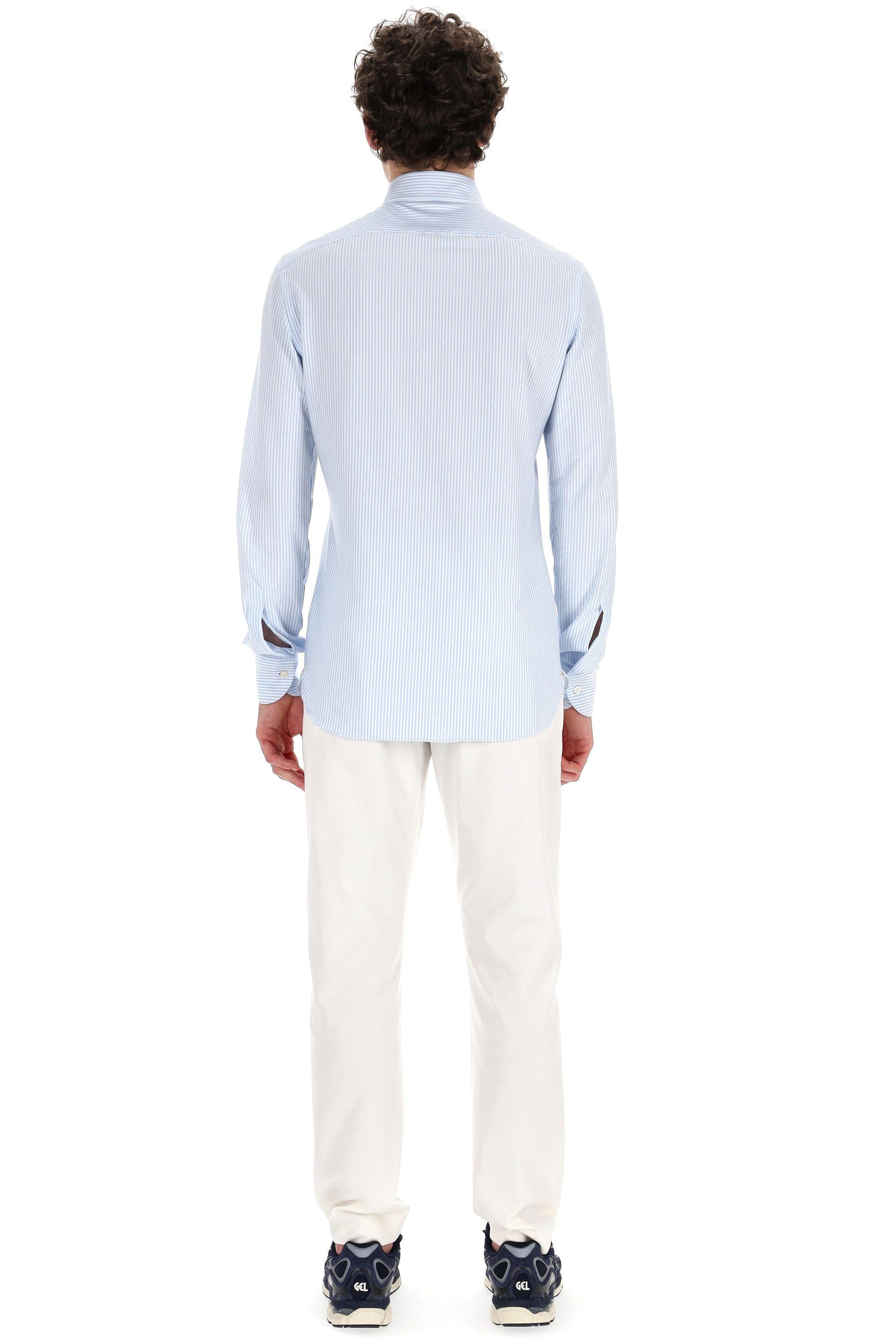 Camicia sartoriale bacchettata stretch 200060 5 Borriello 