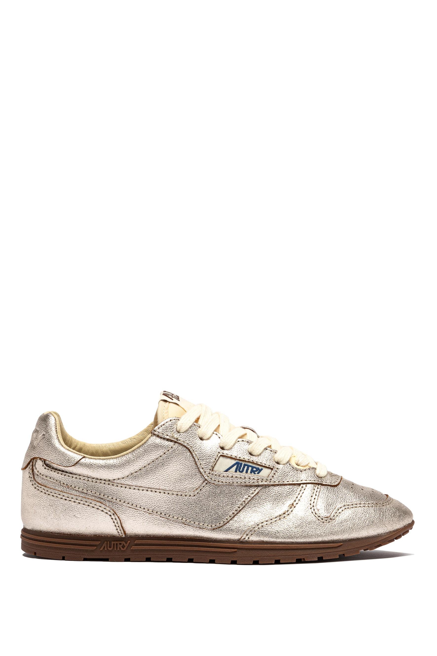 Sneaker donna modello Windspin WSLW TO02 PLAT/IVORY Autry 