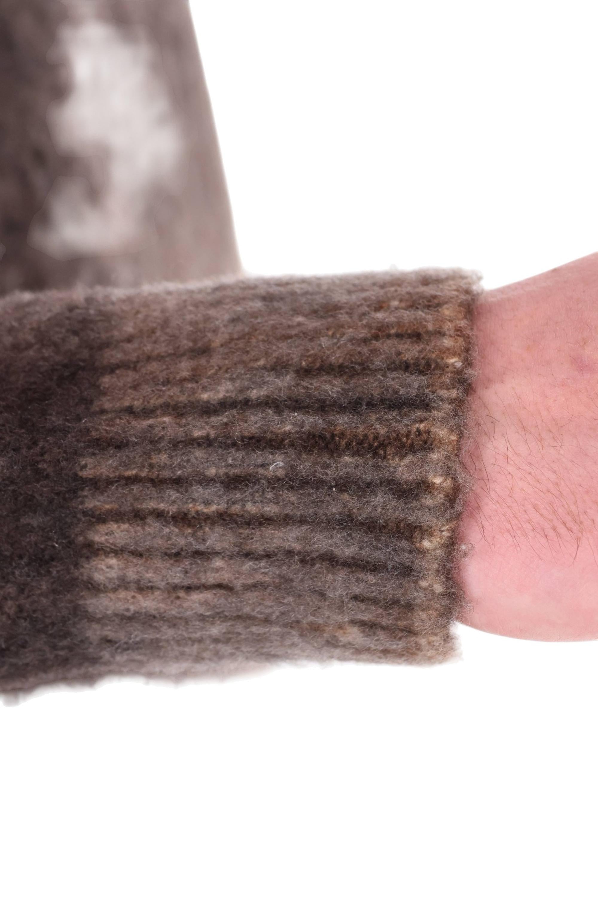Avant Toi Girocollo in cashmere-seta garzata a tintura artigianale 225WU3353CSGVG-H/2 V01133 