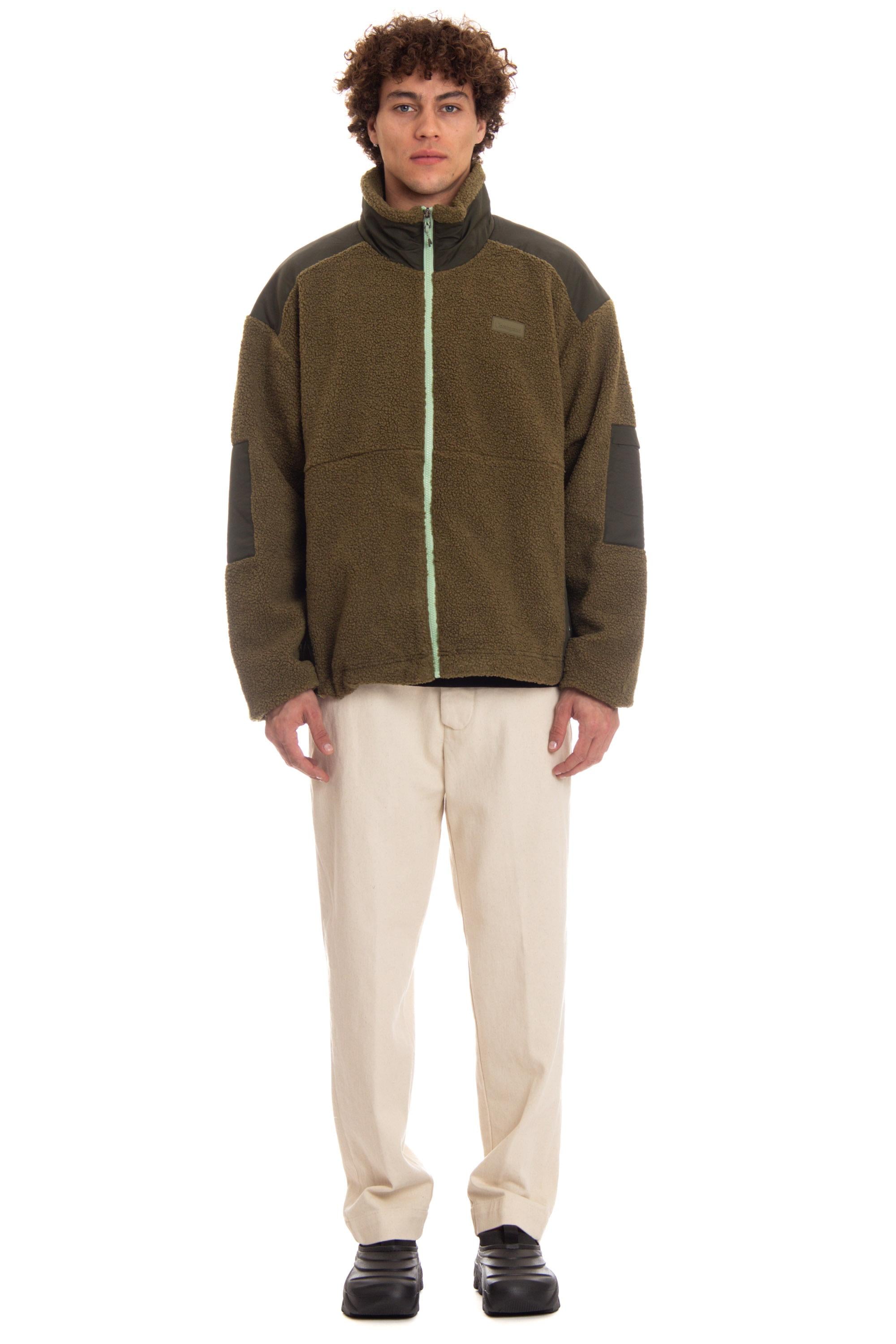Blouson in orsetto con profili in nylon F24471M904/2 LOW Cotopaxi 