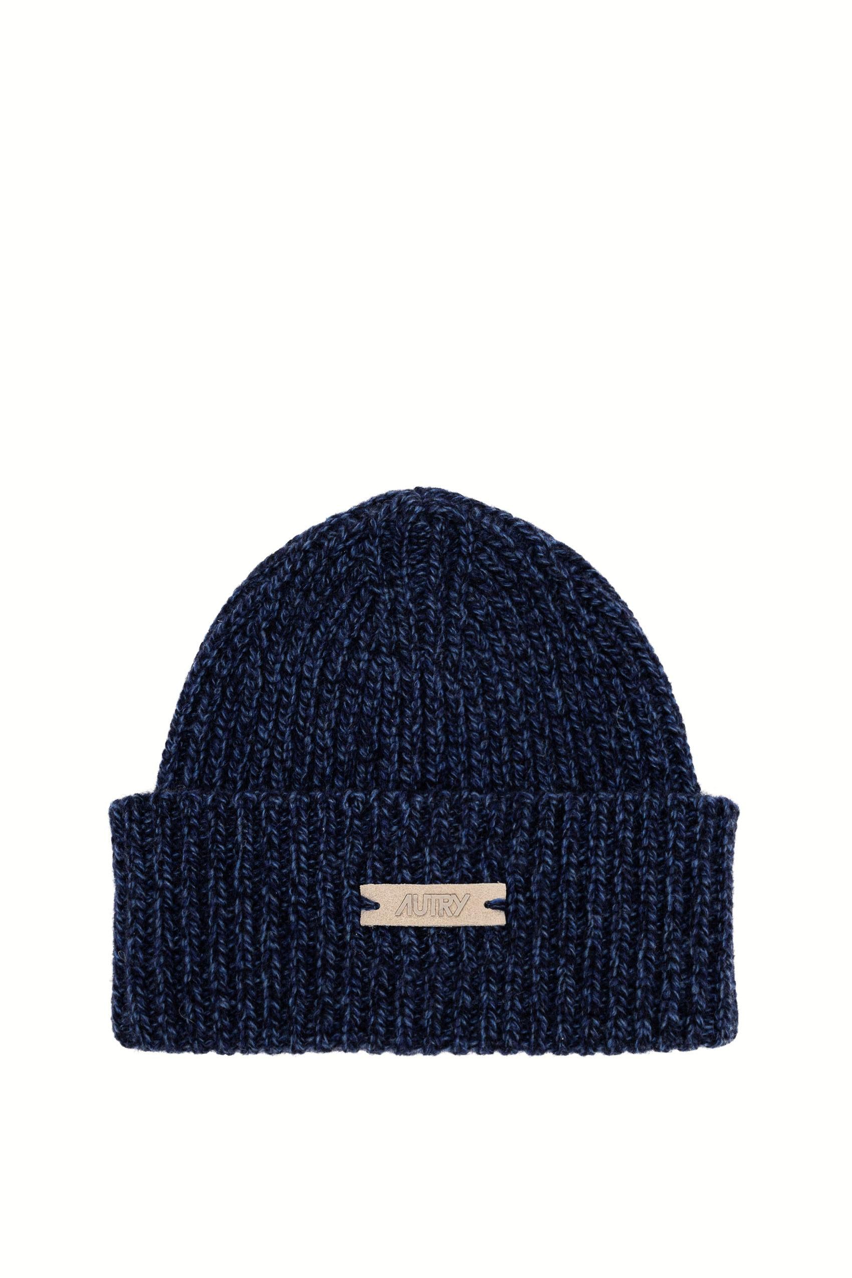 Cuffia in lana moulinè BEPU T7KB BLUE Autry 