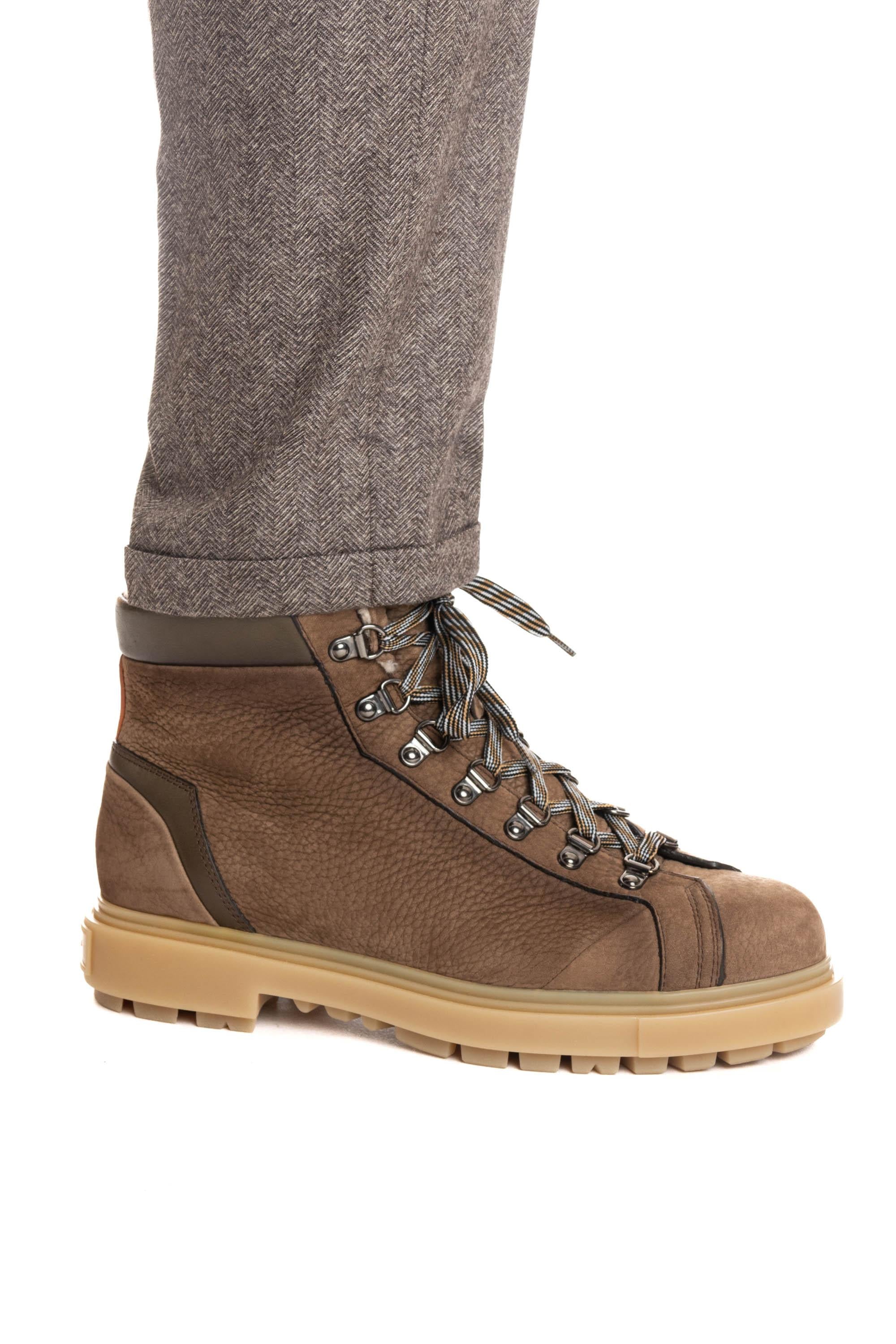 Santoni Pedula in pelle mod. saint moritz 2 MGSM18190AMBZEMR S47 