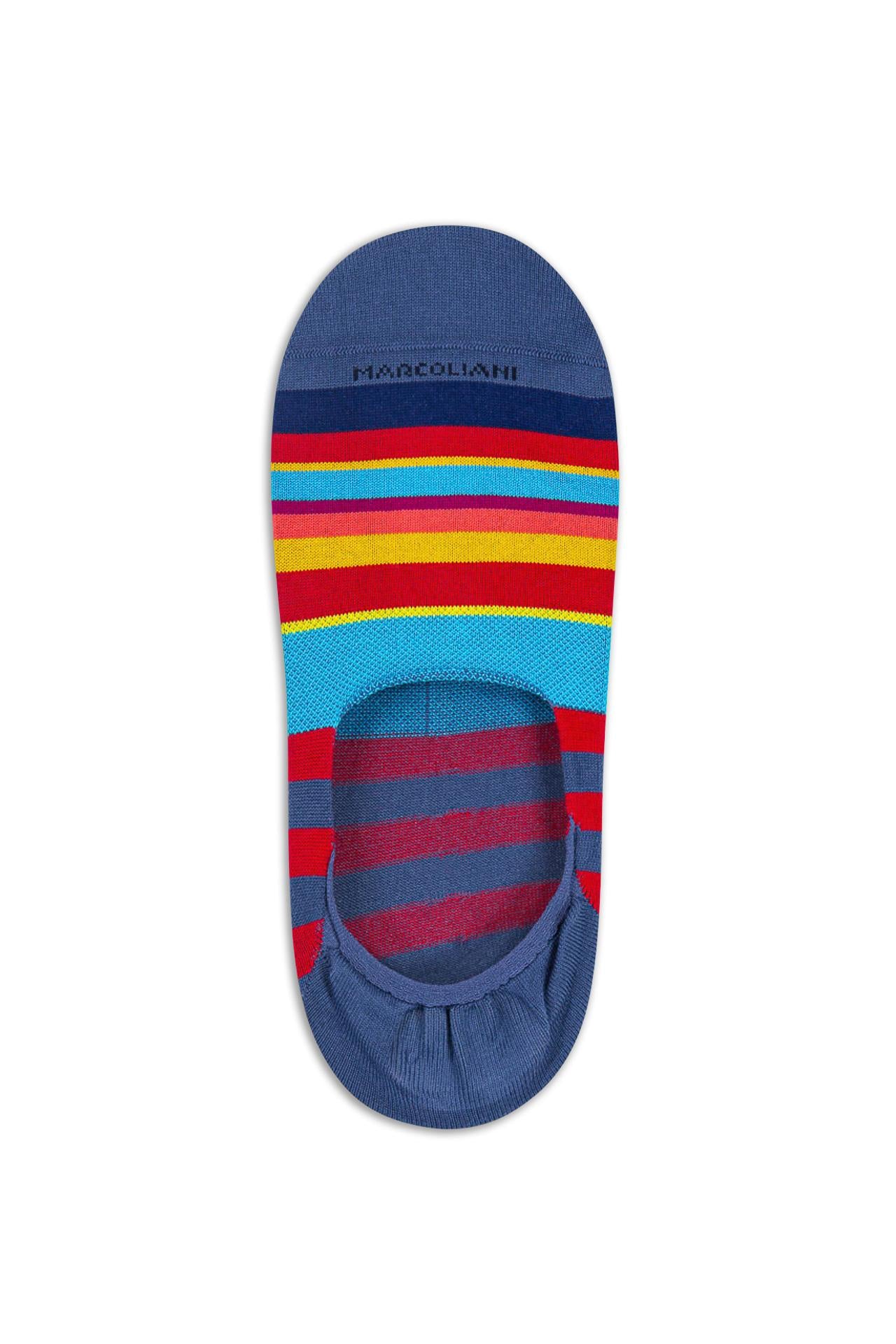 Marcoliani Calza fantasmino in cotone fantasia rigata MAR4644S-2 247 