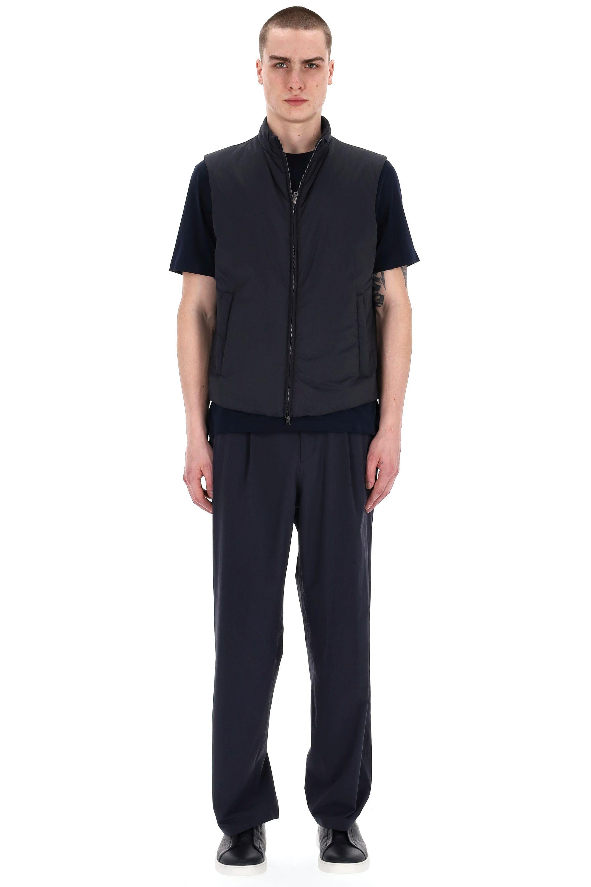 Herno Gilet in nylon Globe Lab GI000456U-2 9200 