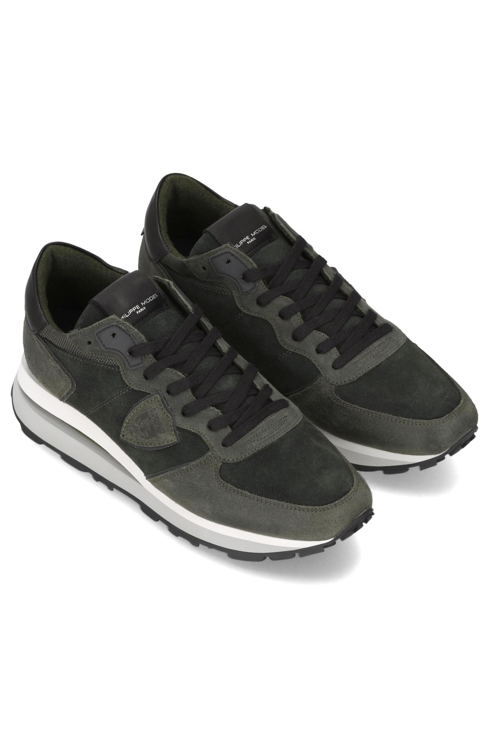 Sneaker in camoscio modello Tropez TKLU TROPEZ DF02 Philippe Model 