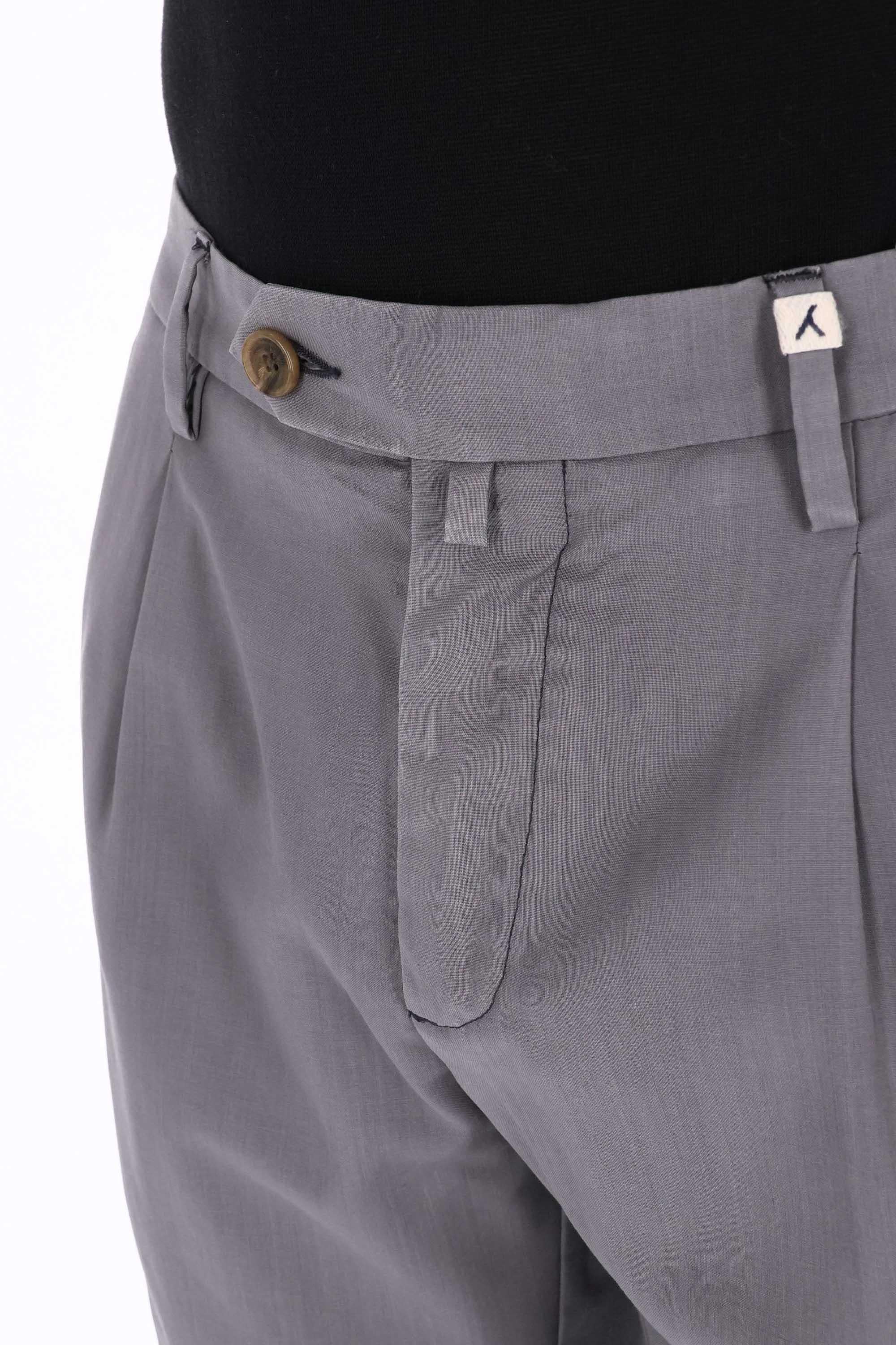 Pantalone in lana delavè mod. Giove 25M19L 99 34 Myths 