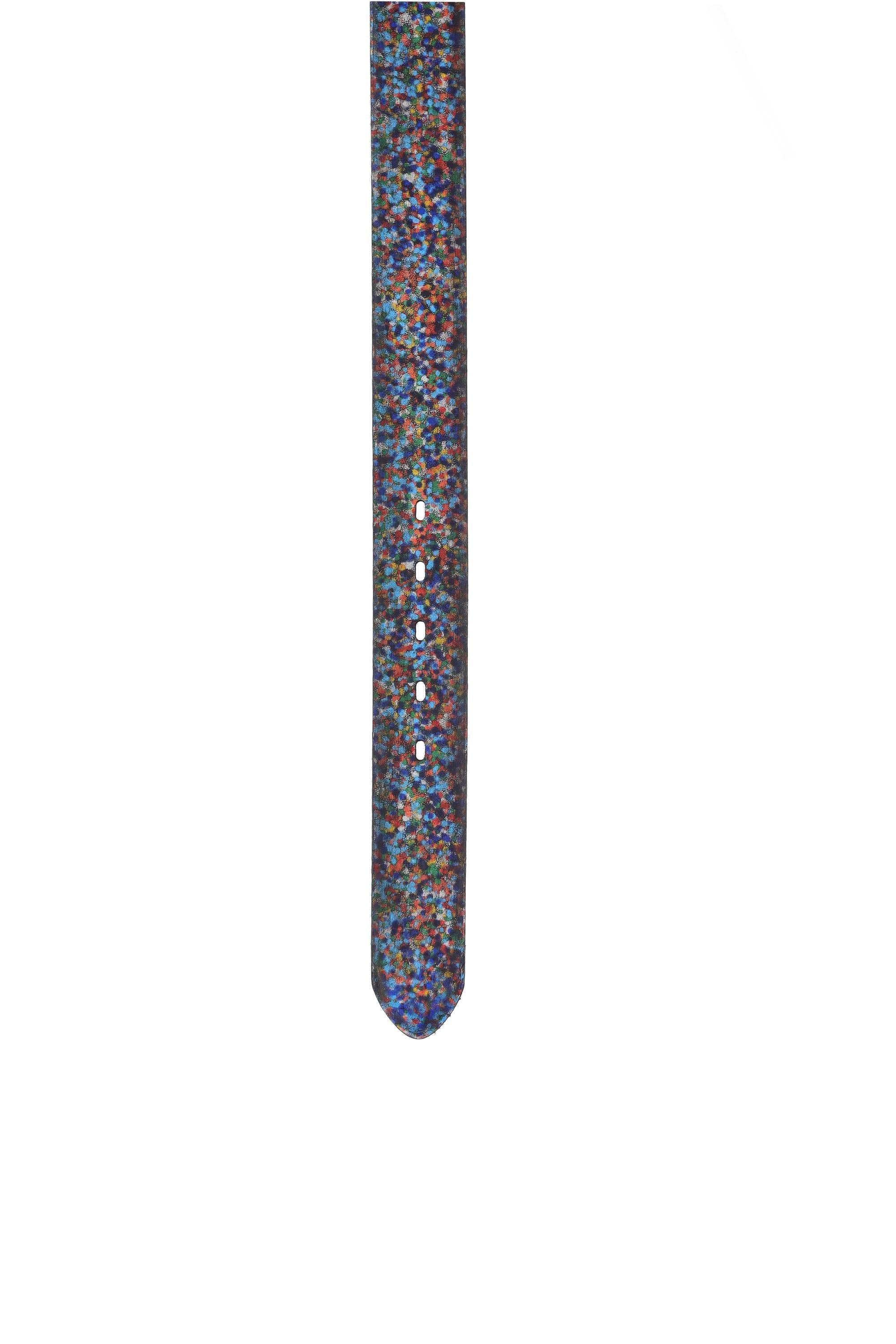 Artigianato Italiano Cintura artigianale in pelle "Gocce" GOCCE MULTICOLOR MLTCLR 