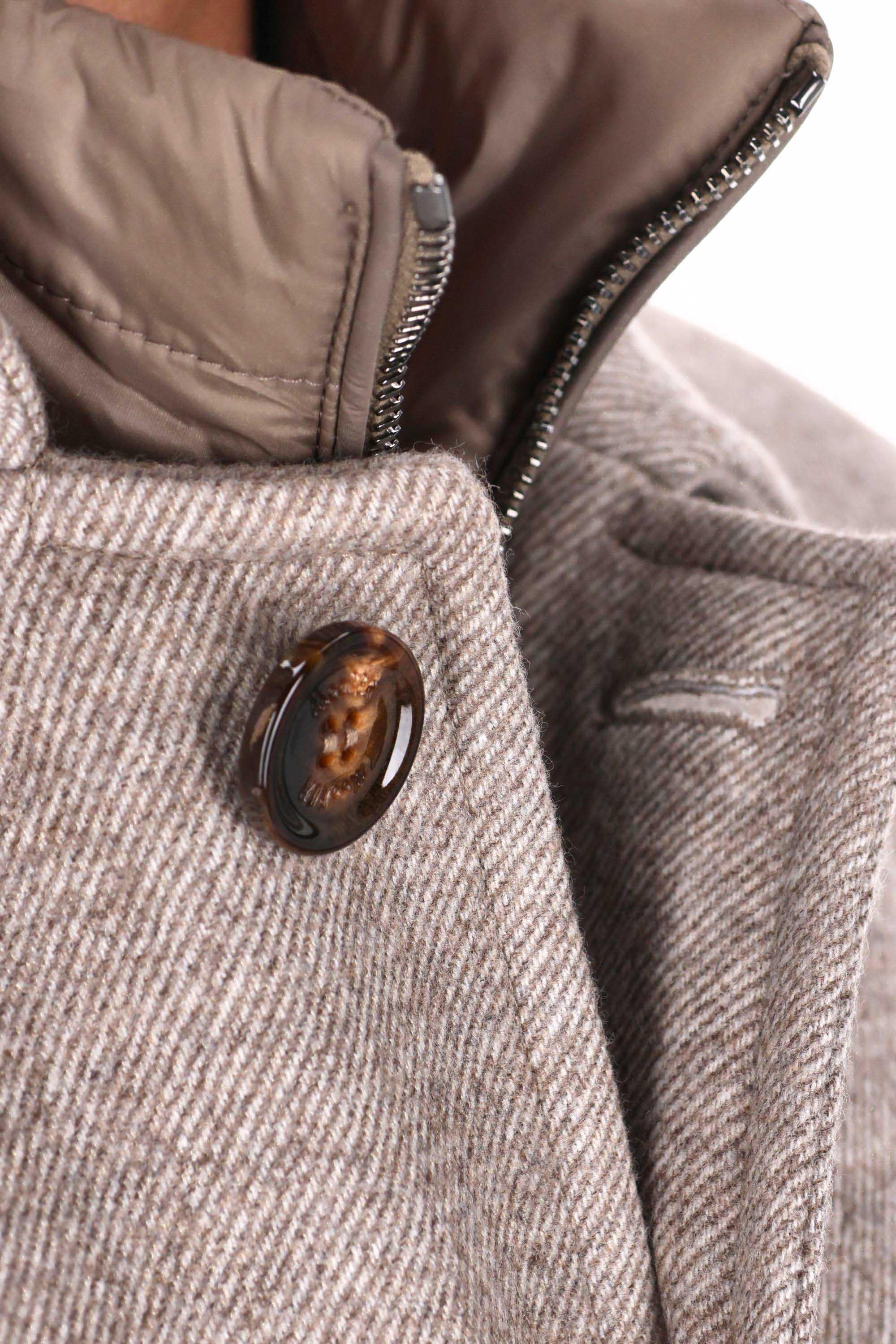 Moorer Cappotto in lana imbottito in piuma mod. Monferrato-L MONFERRATO-LP U0231 