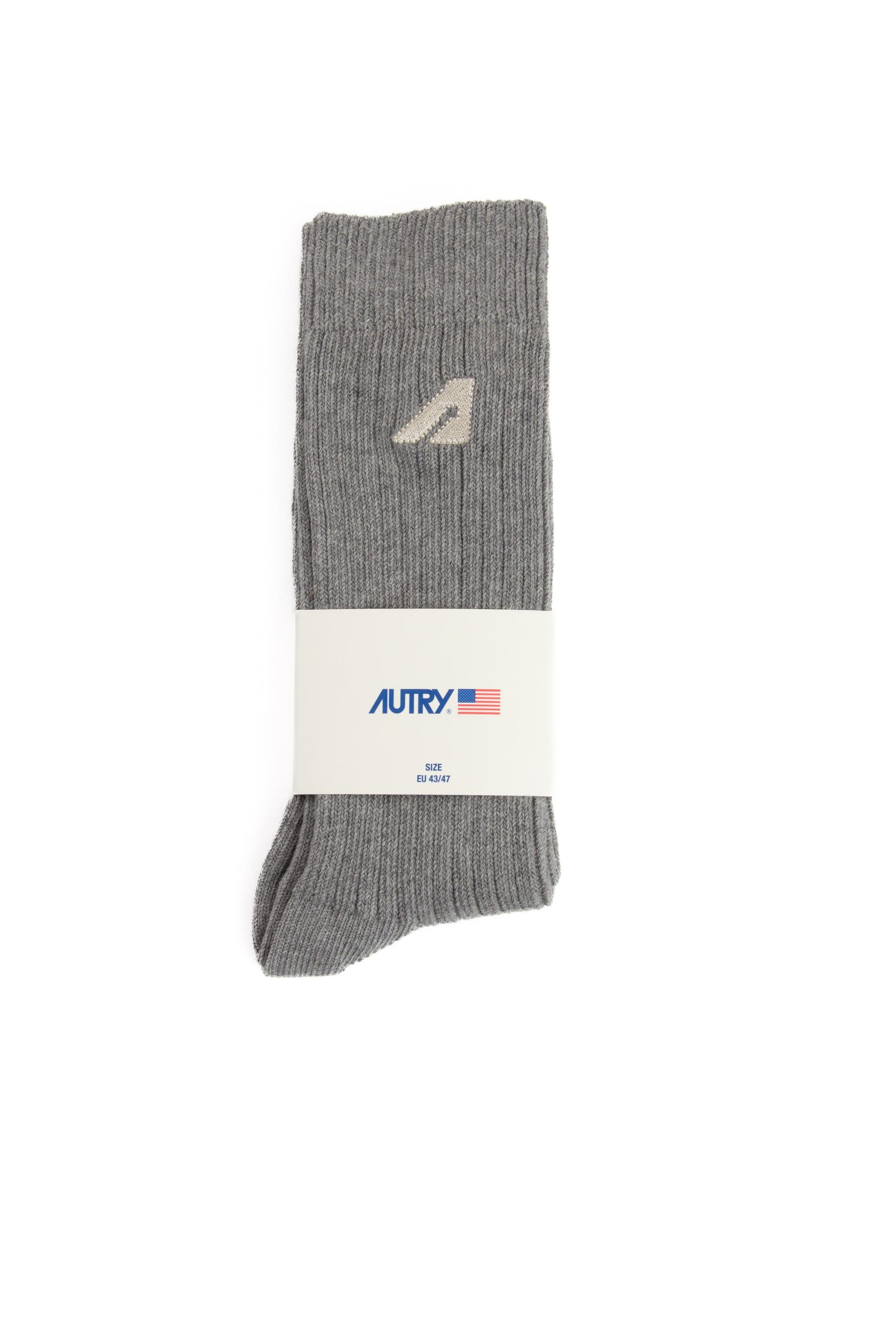 Calza in misto cotone unisex SOPU 39EM EMBRO LT ML Autry 