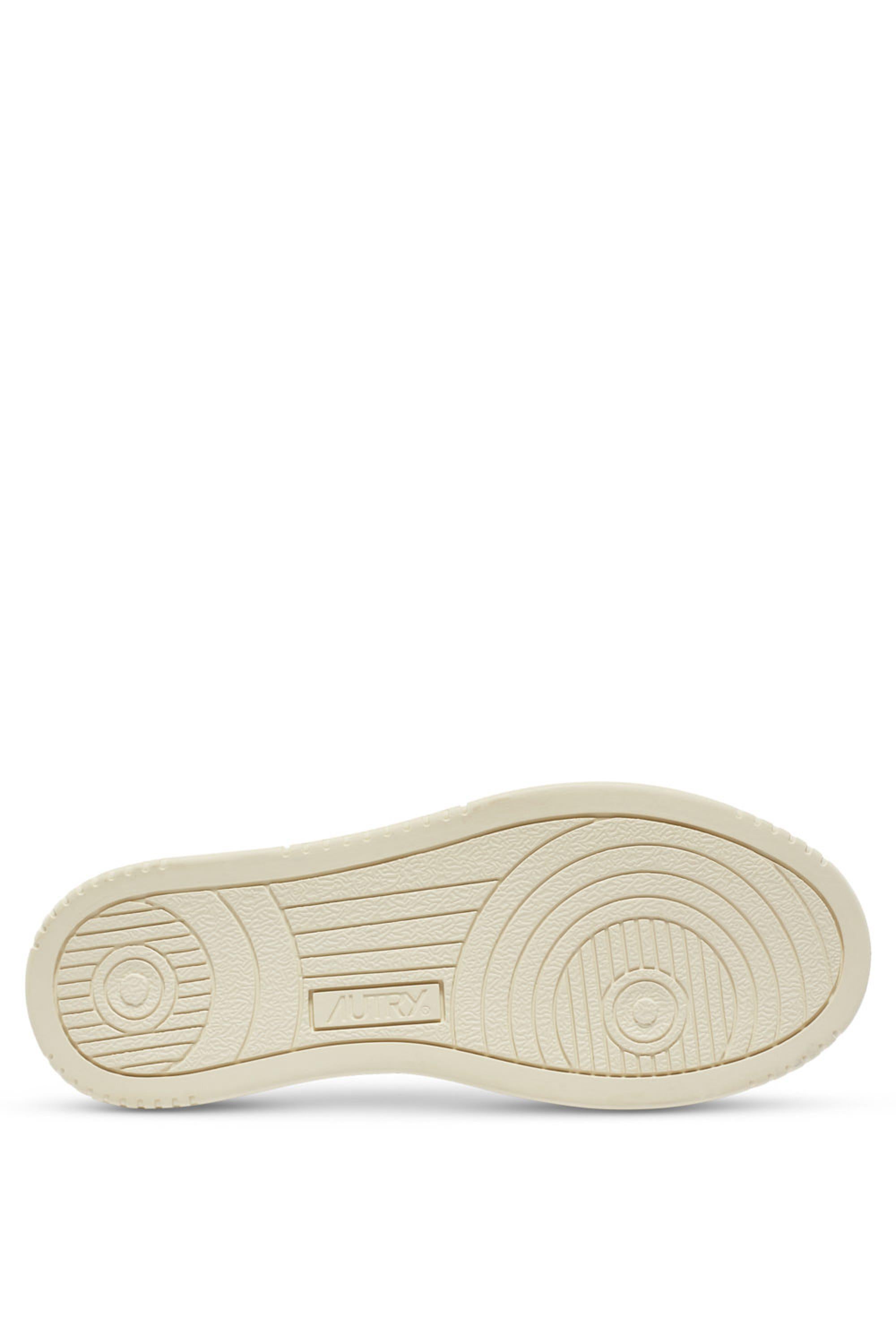 Autry Sneaker Medalist donna in pelle talloncino rosa AULW LL16/2 WHT/PINK 