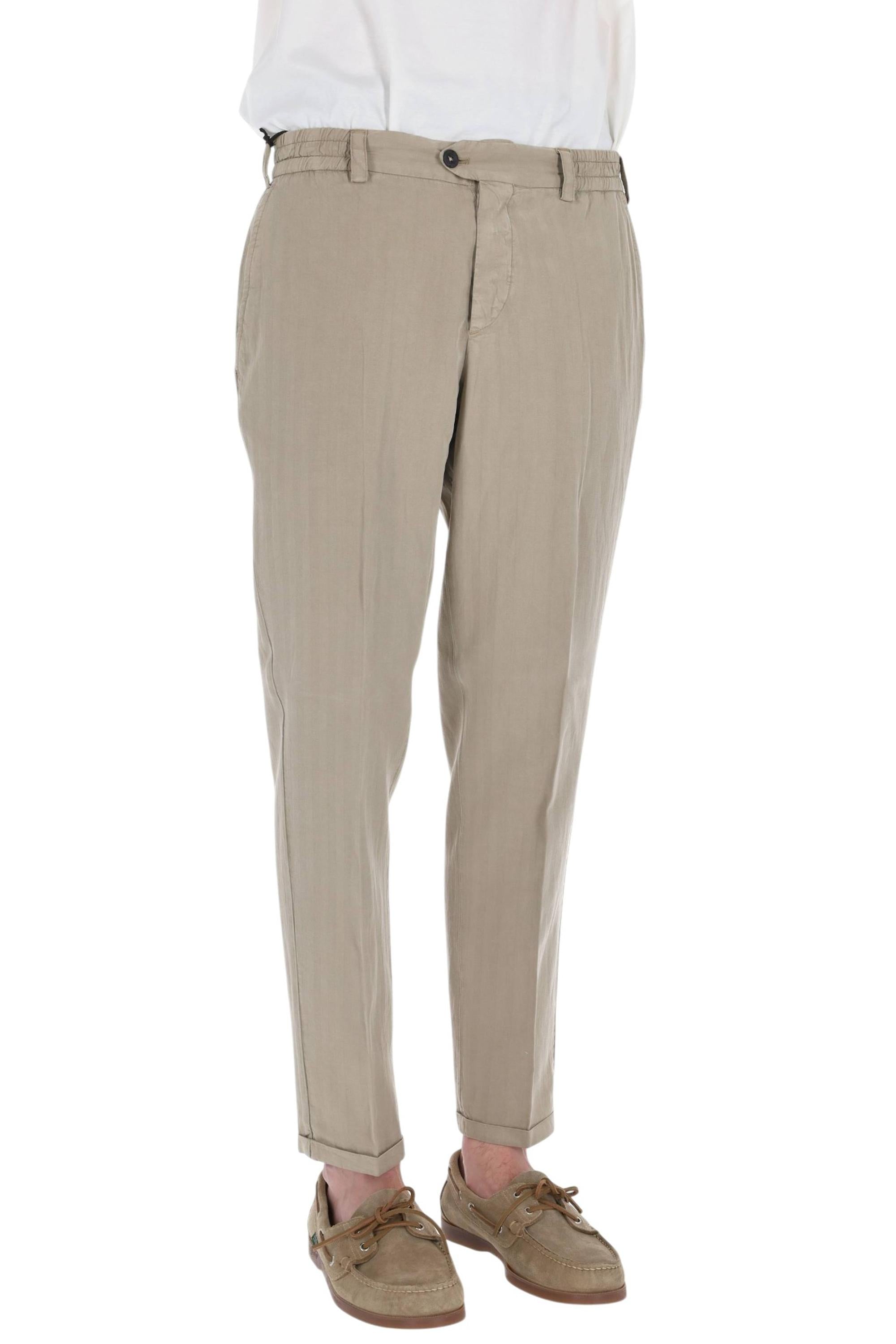 PT Torino Pantalone a resca in lyocell-lino-cotone The Rebel fit CORTRBB30RWL SD61 Y111 