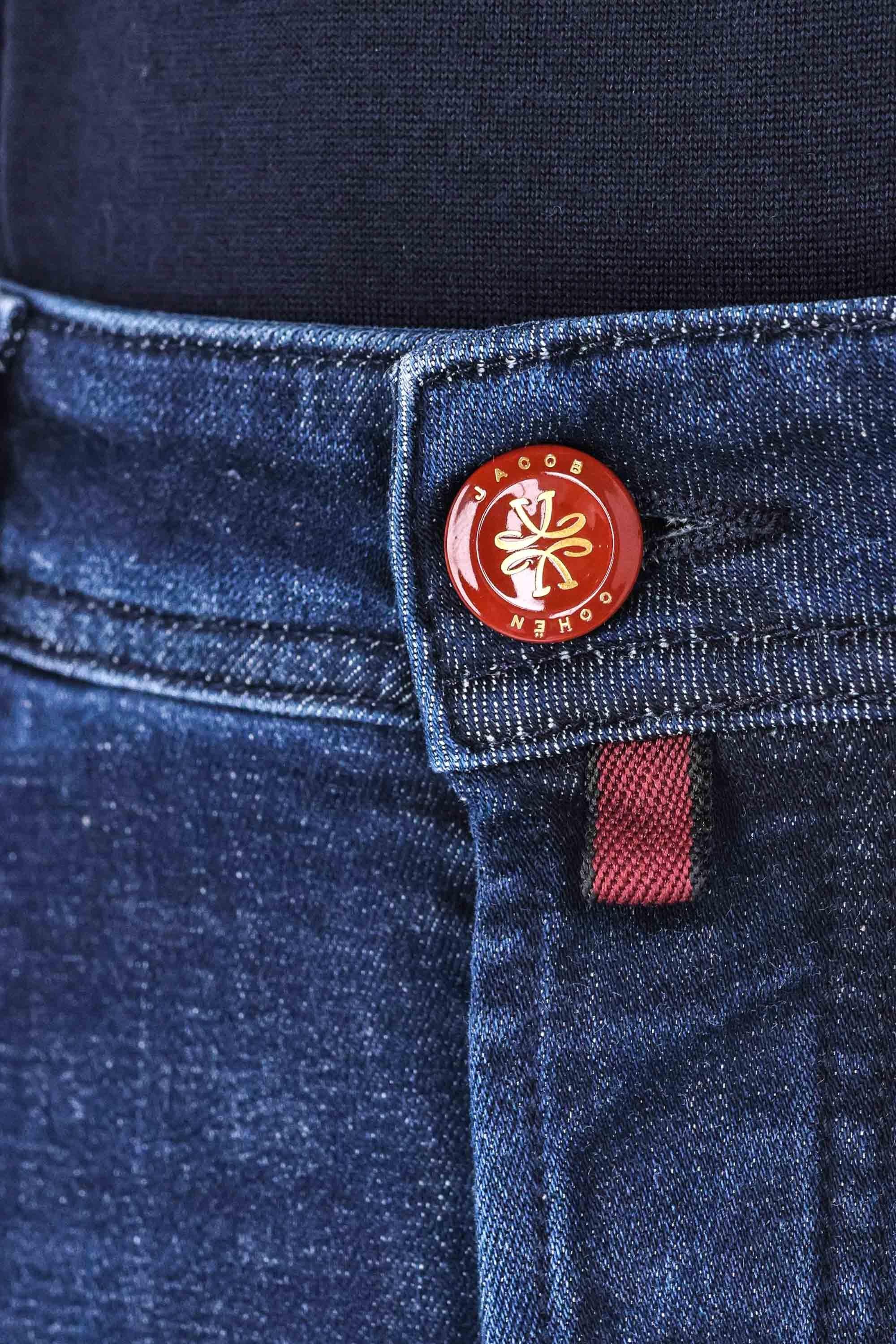 Jacob Cohen Jeans denim in cotone comfort etichetta rossa Bard fit JUM_QE004-057-P3588 100D 