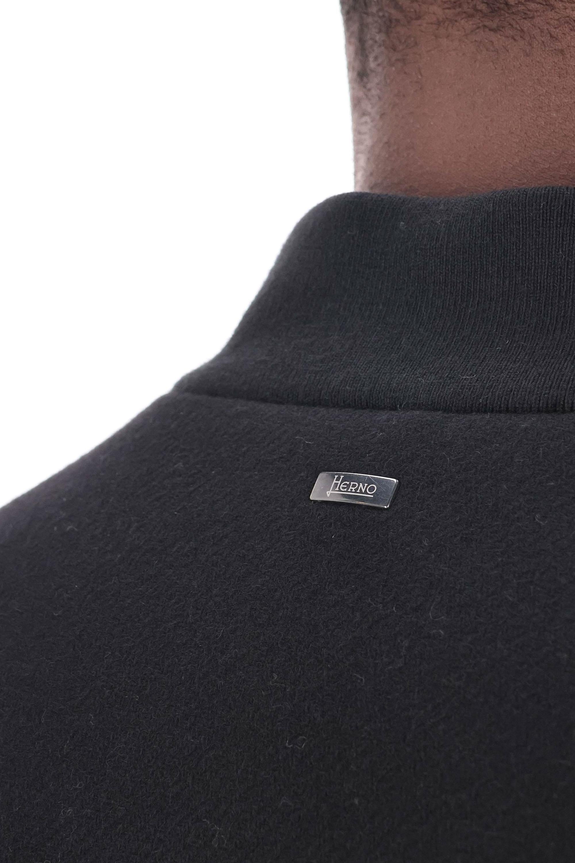 Herno Bomber collo baseball in lana diagonale GI000560U-33432R 9300 