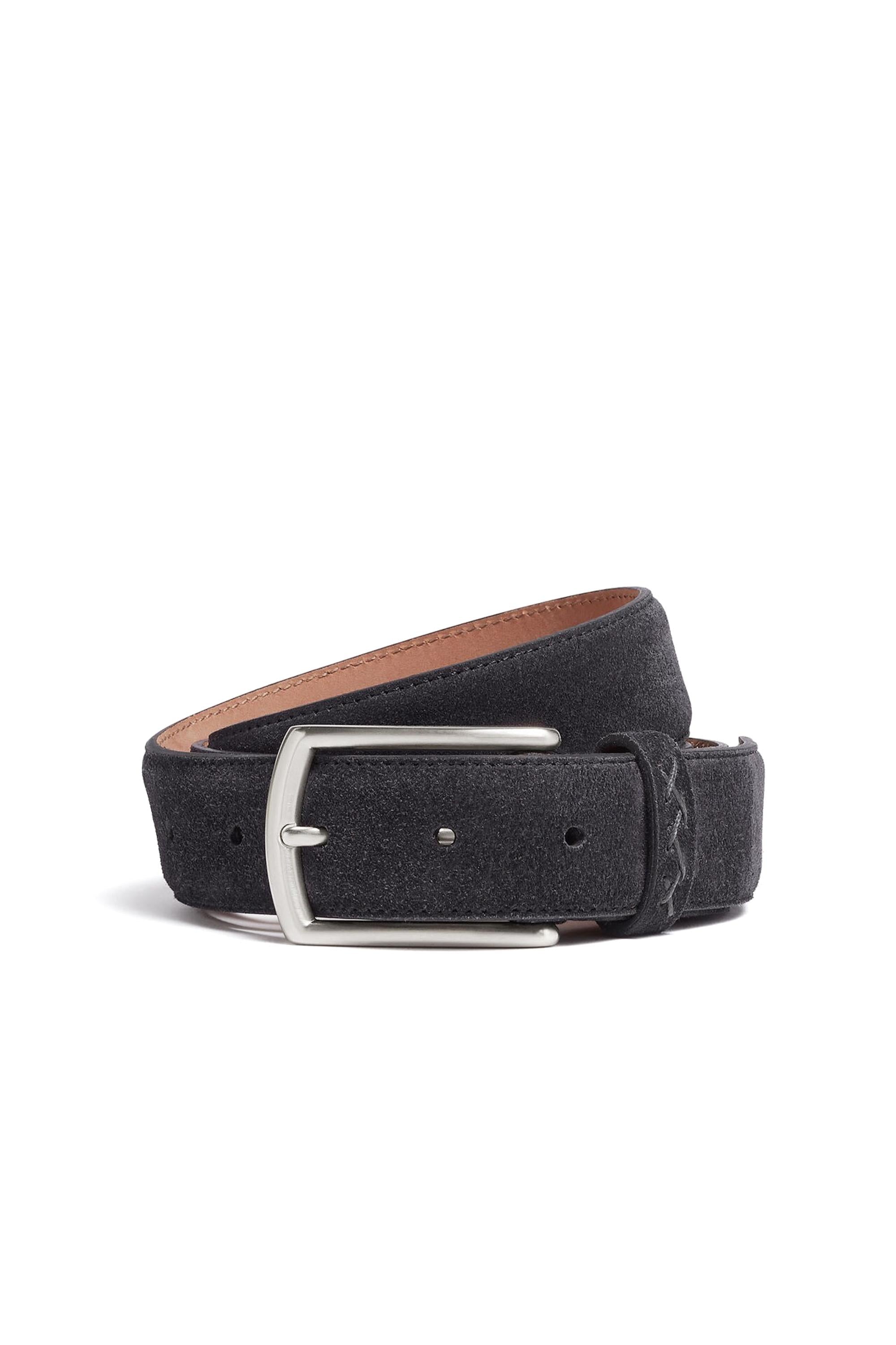 Cintura in camoscio supersoft LHCAS B014AZ BNZ Zegna 