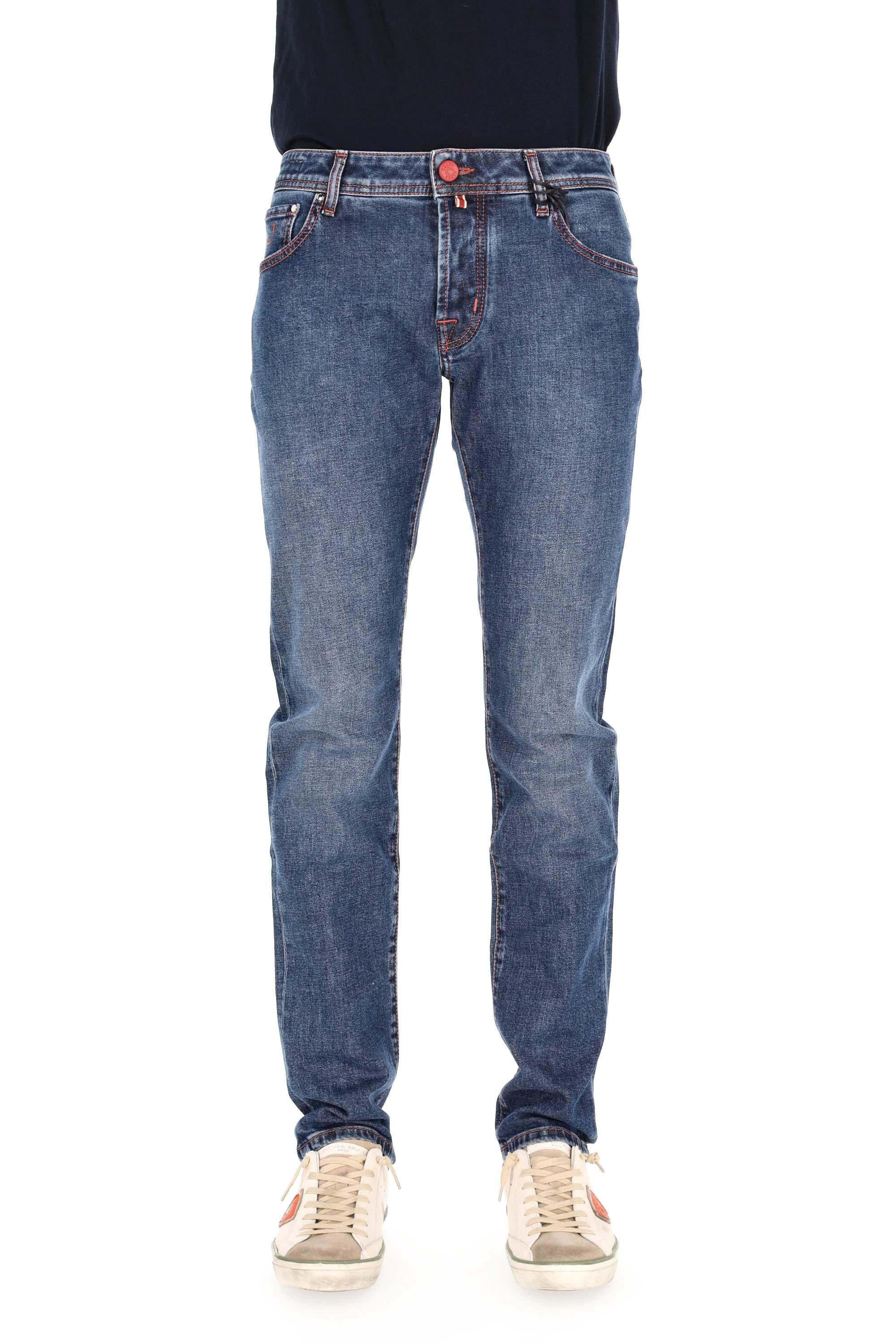Jacob Cohen Jeans in cotone-lyocell etichetta velluto Nick fit JUM_QE006-065-S4213 127 