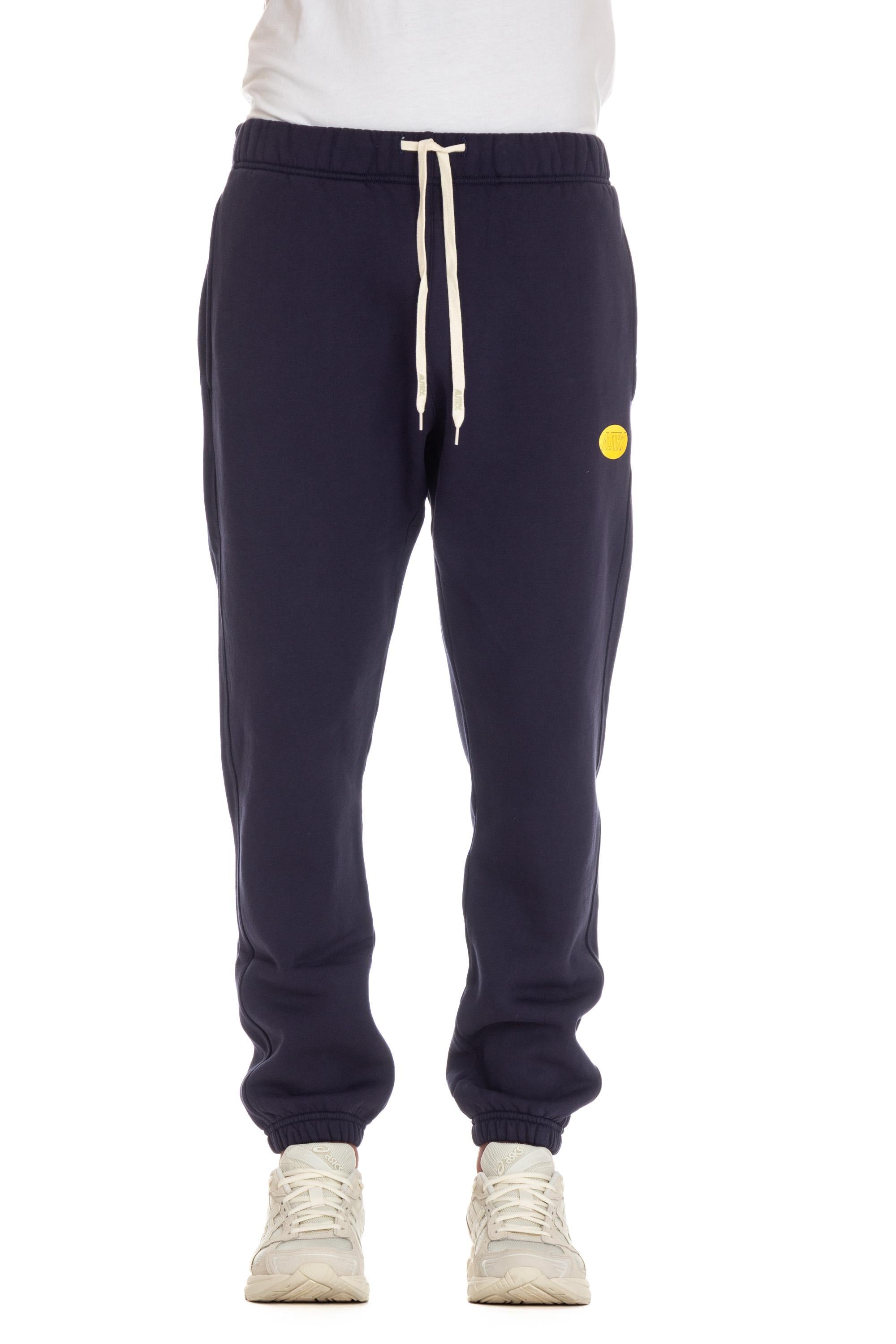 Pantalone felpa in cotone PAPM 16JB JERSEY BLUE Autry 