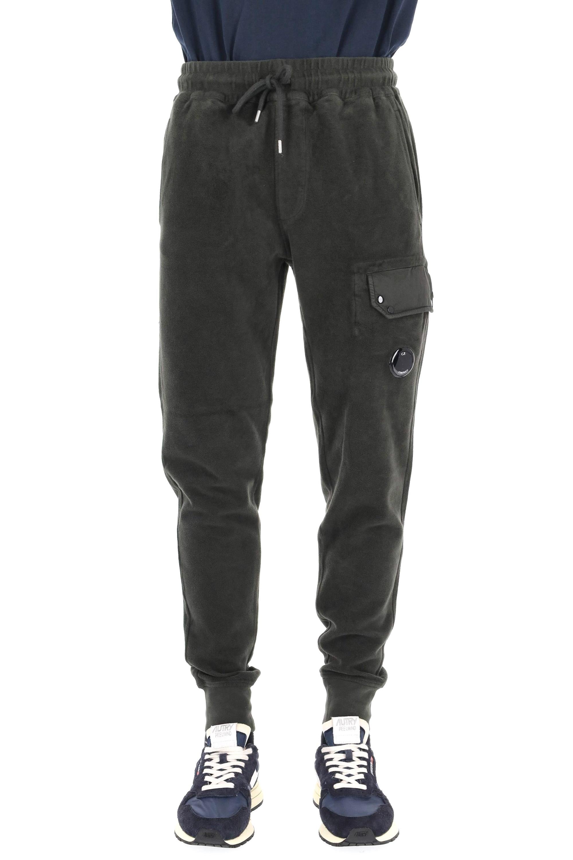Pantalone felpa in cotone brushed MSP308A00-6614G/2 978 CP Company 