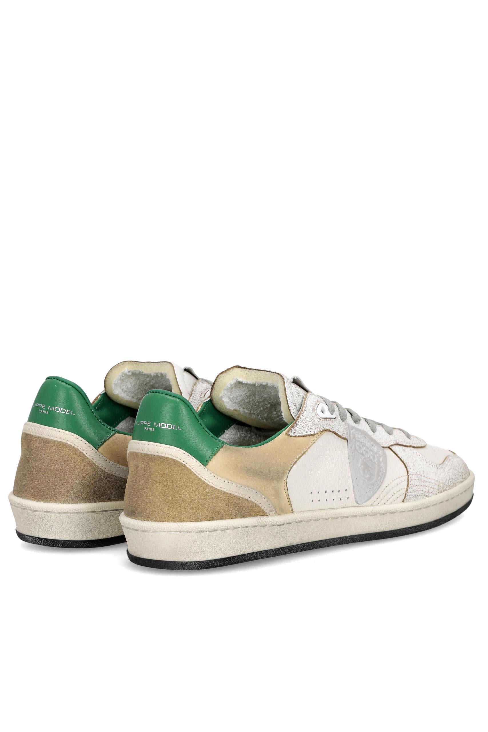 Sneaker Pgal con talloncino verde PGLU PGAL/3 VC03 Philippe Model 