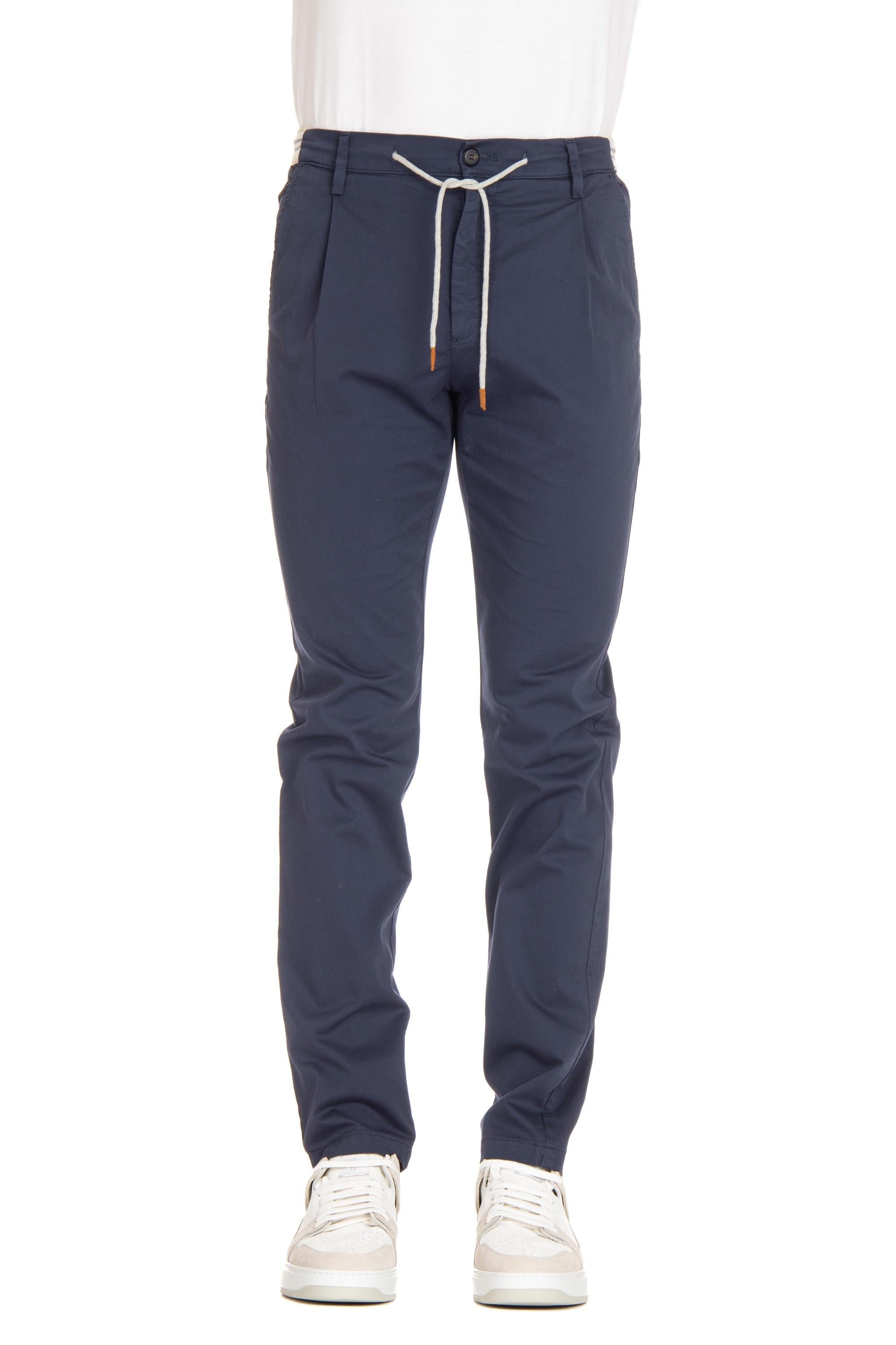 Pantalone in cotone light con elastici in vita I70PANE02 TET0G002/2 19 Eleventy 