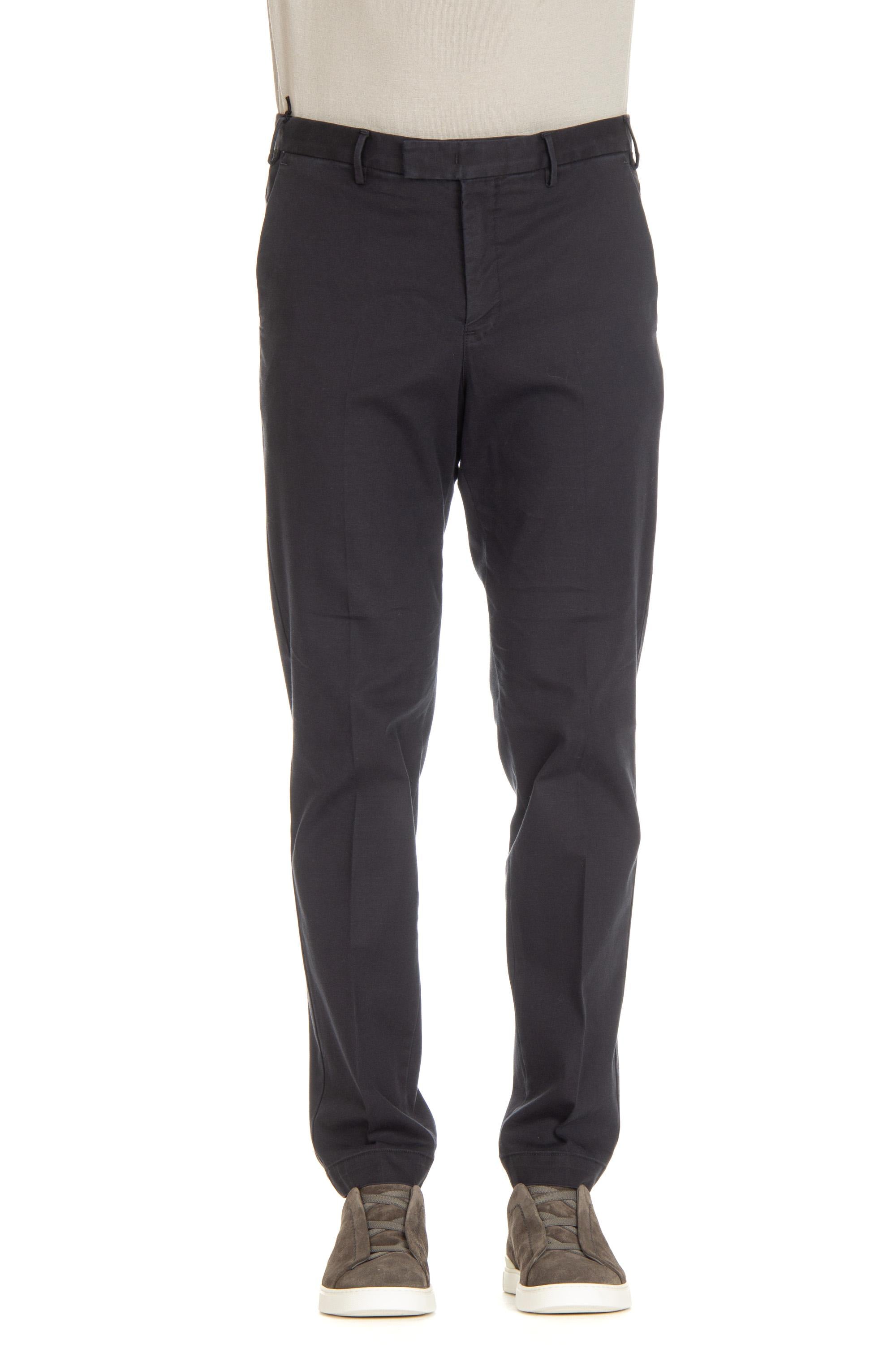 Pantalone micro struttura in cotone-lyocell Master fit ALMAZ00CL1 PU34/2 0360 PT Torino 