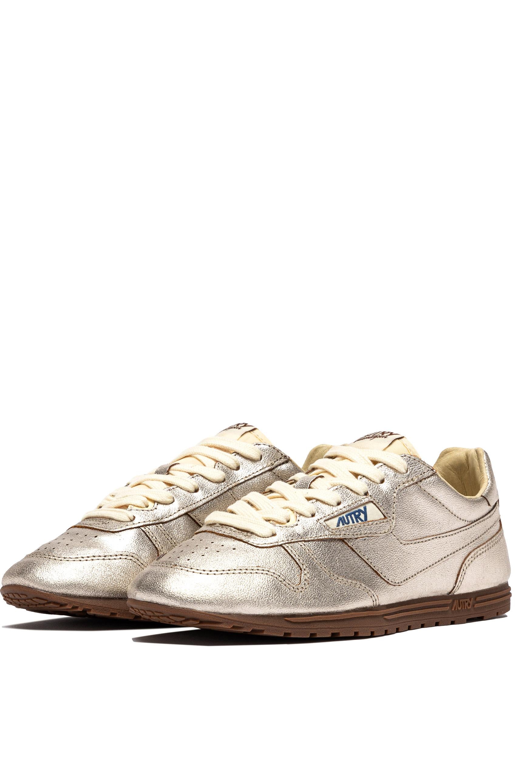 Sneaker donna modello Windspin WSLW TO02 PLAT/IVORY Autry 