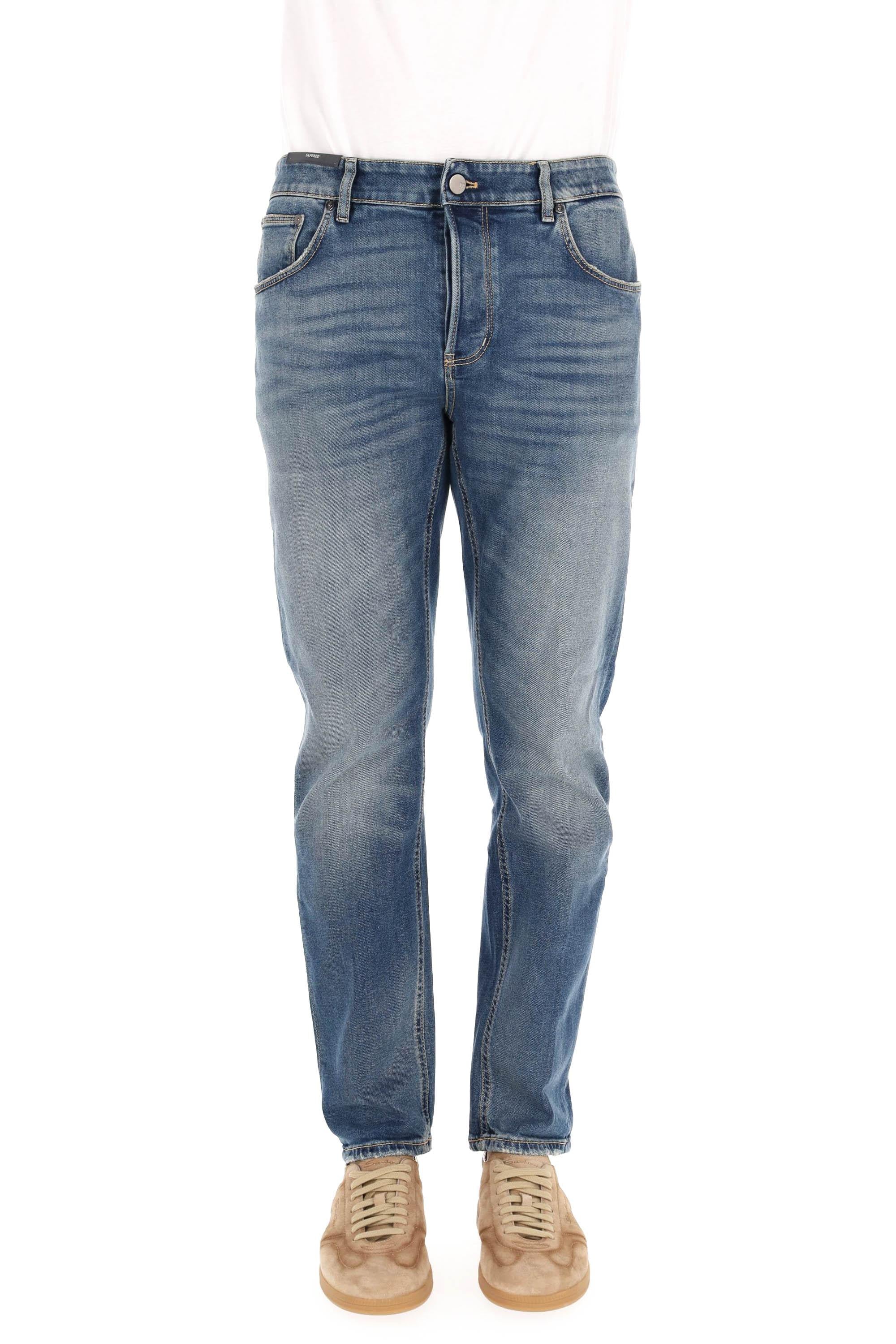 Jeans in cotone comfort Tapered fit C5-TP05B0 SH0230 MM88 PT Denim 