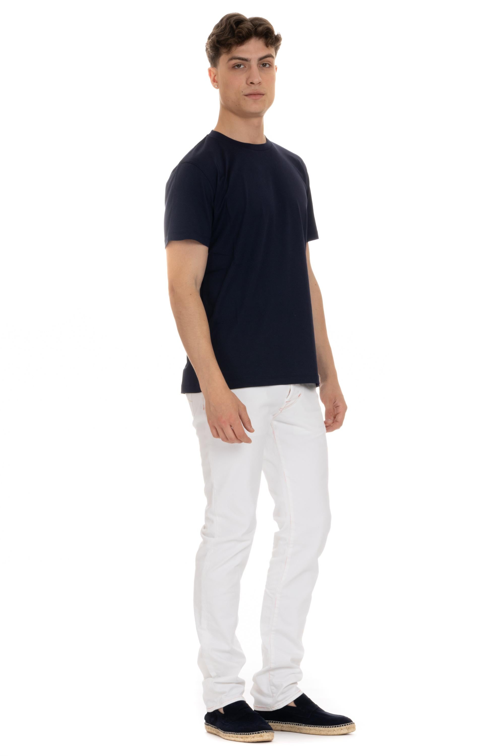 T-shirt in jersey di cotone RT51021 10 Roberto Collina 