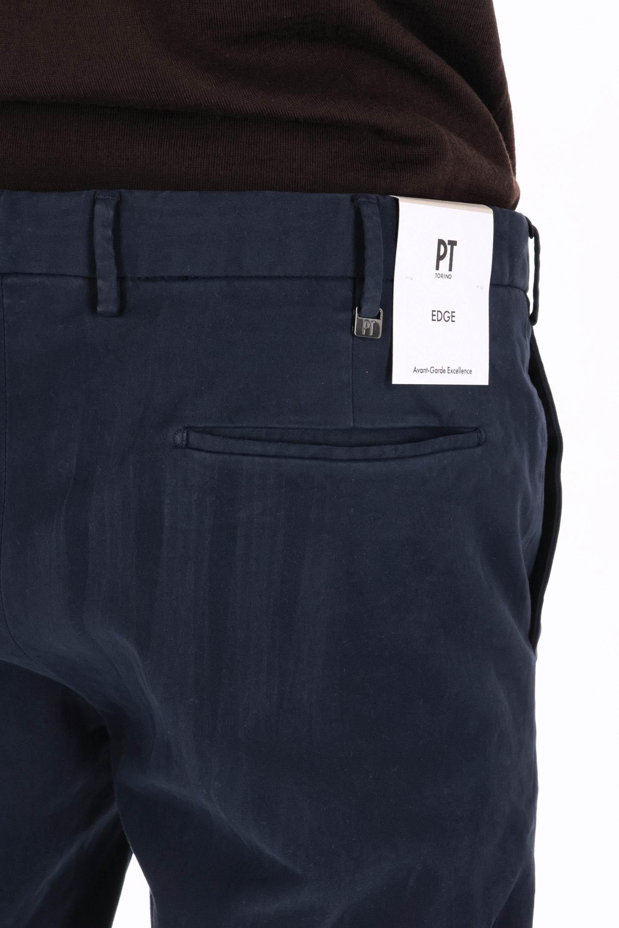 PT Torino Pantalone in rasatello di cotone Dieci fit ATX0Z00FWD NK20_6 Y370 
