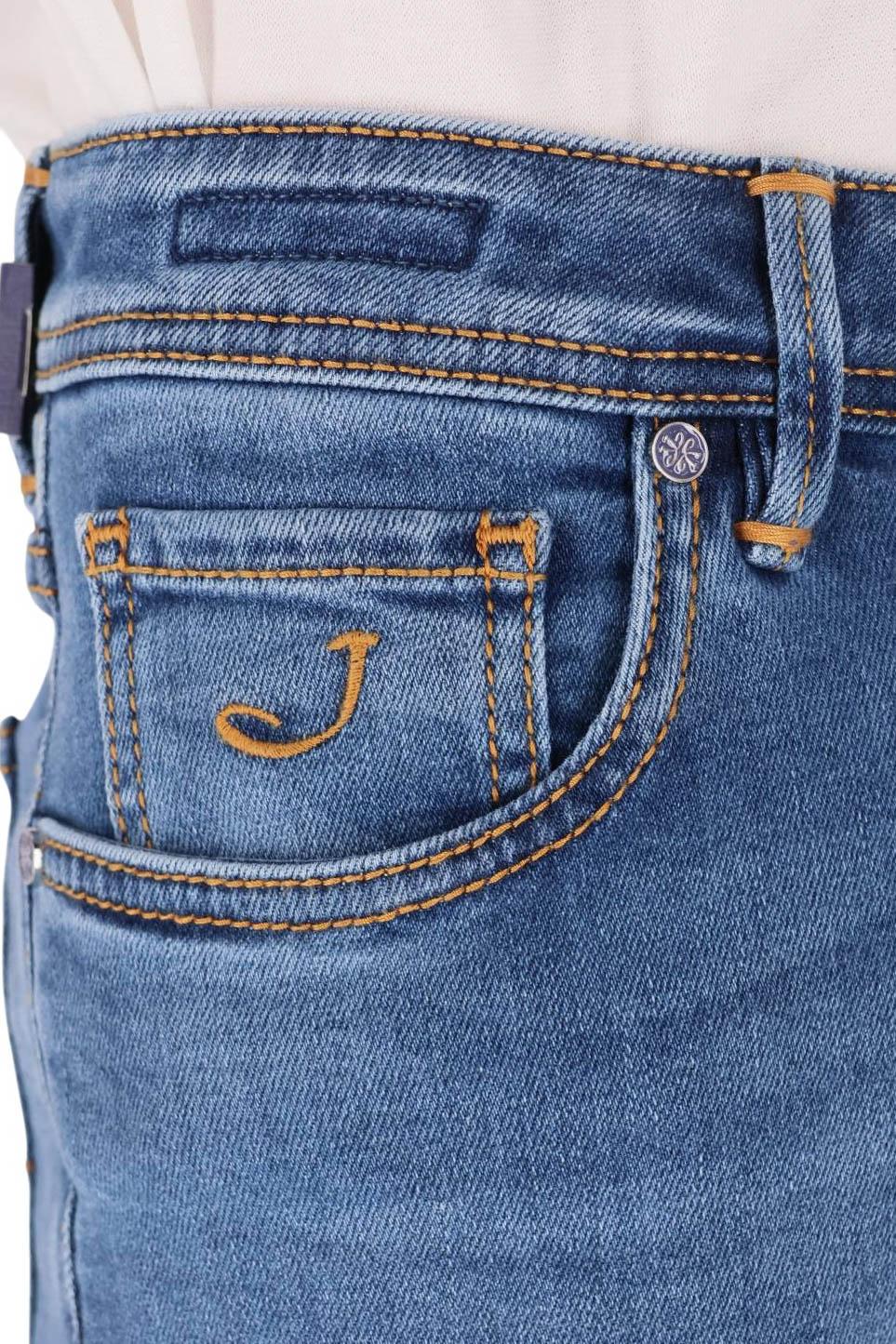 Jacob Cohen Jeans in cotone comfort etichetta coccodrillo Bard fit QS004-069-P3621 200D 
