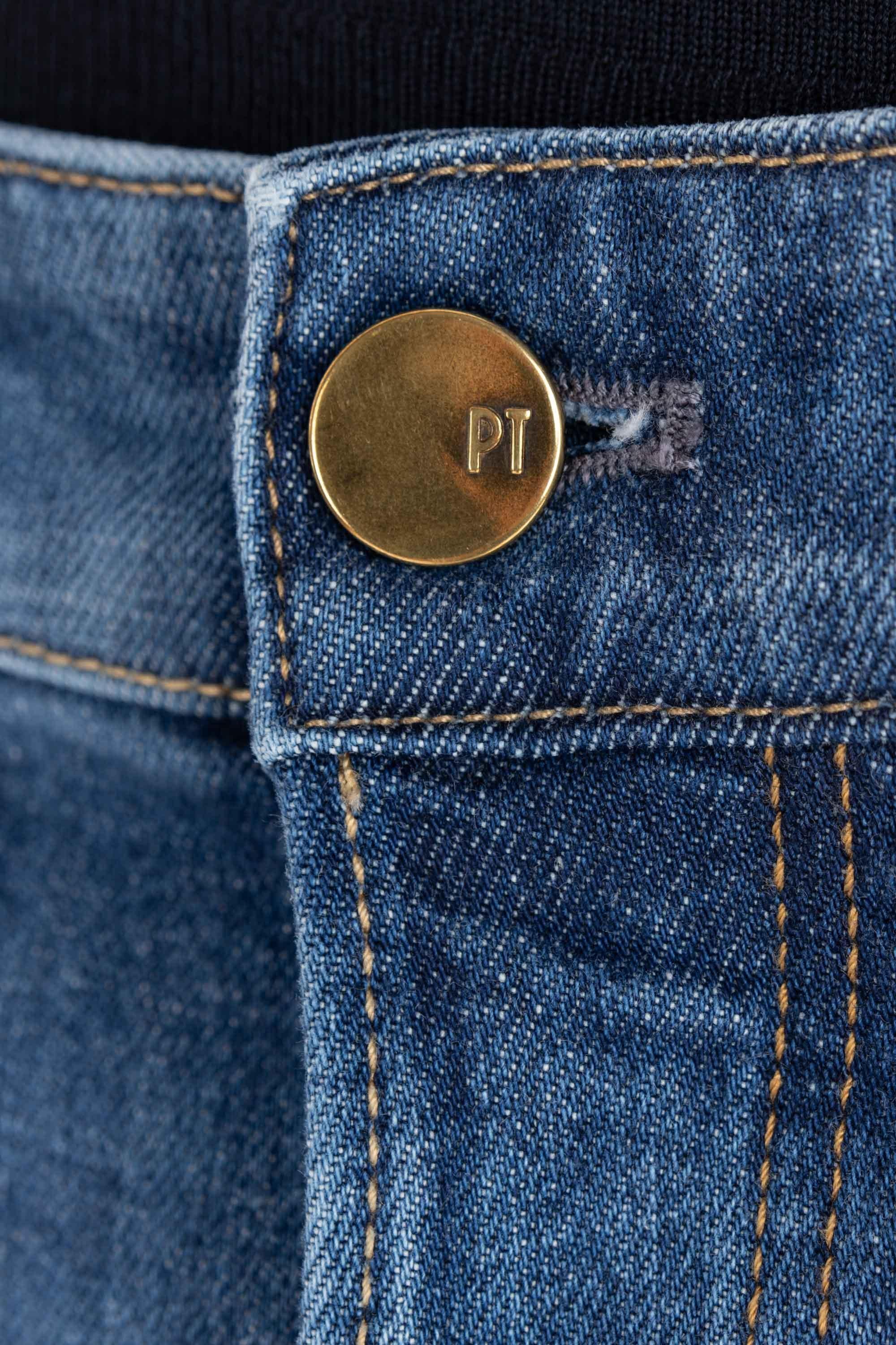 PT Denim Jeans etichetta camoscio Carrot fit RP05B0 CA4840 ML21 