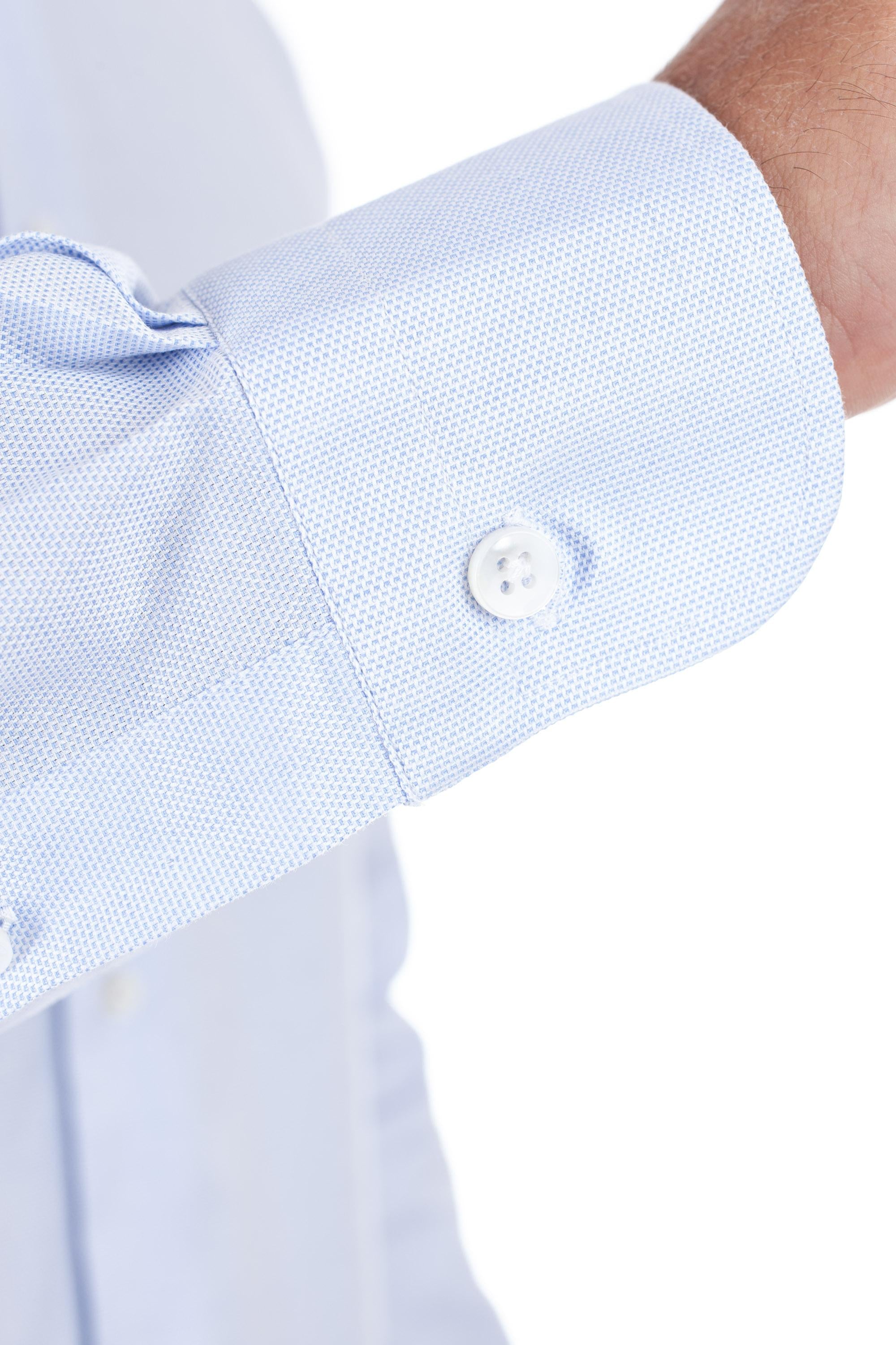 Camiciamicro tramata in cotone linea culto K1U13P0134111/2 2 Barba 