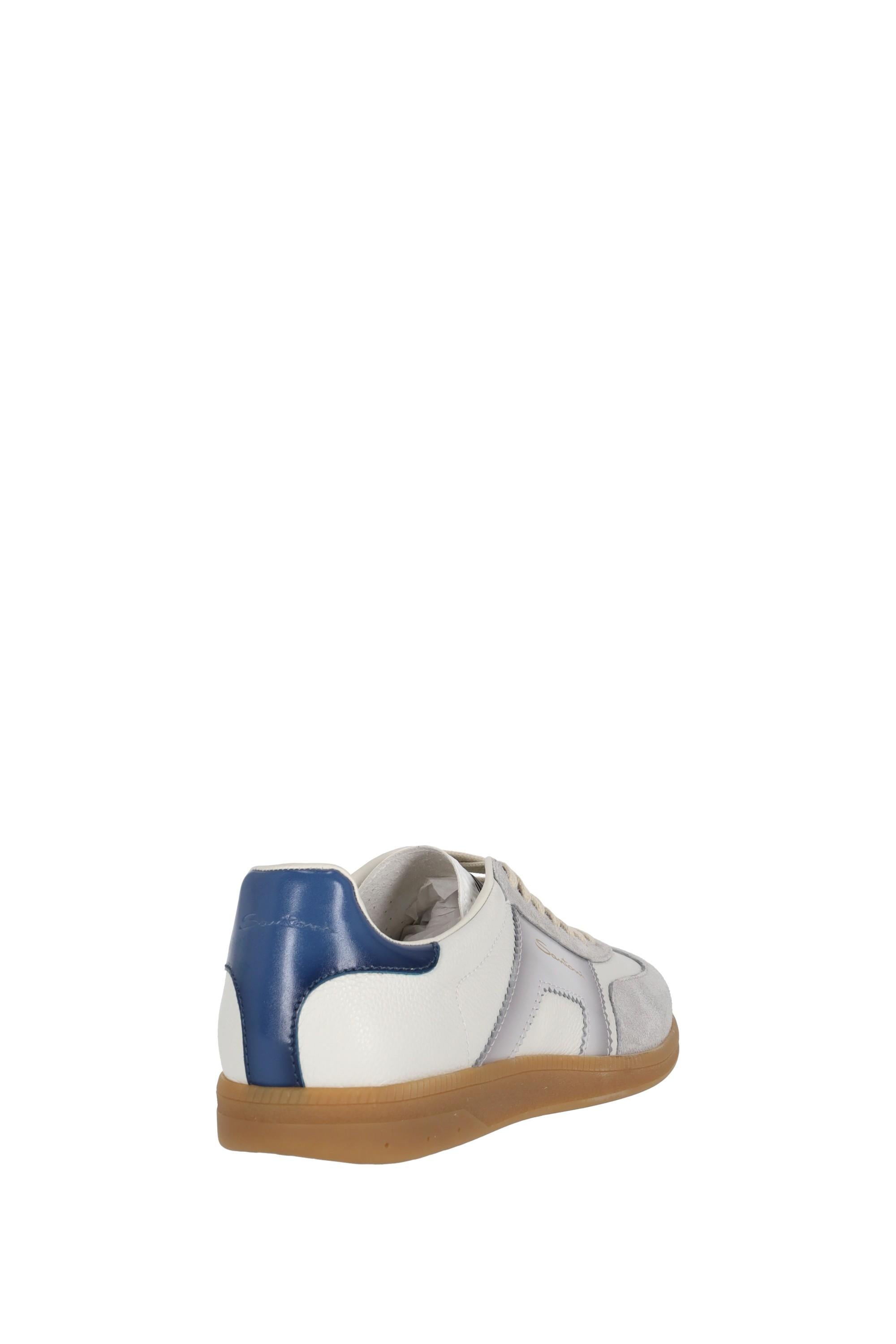 Santoni Sneaker in pelle e camoscio mod. Olympic MBPL21965FARCNOC/2 I32 