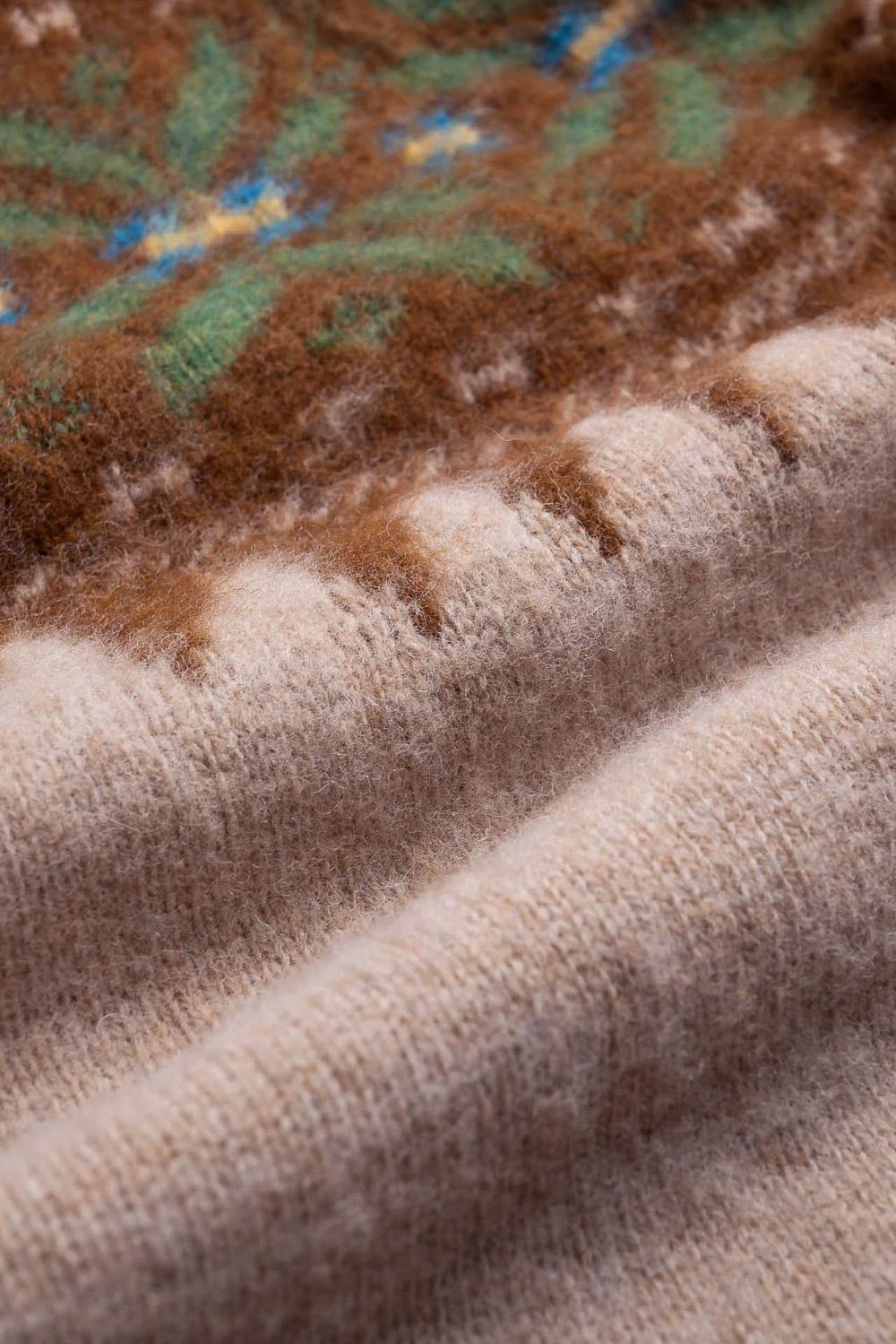 Howlin' Maglia girocollo in lana shetland disegno nordico MAGIC VOODOO NUTS 