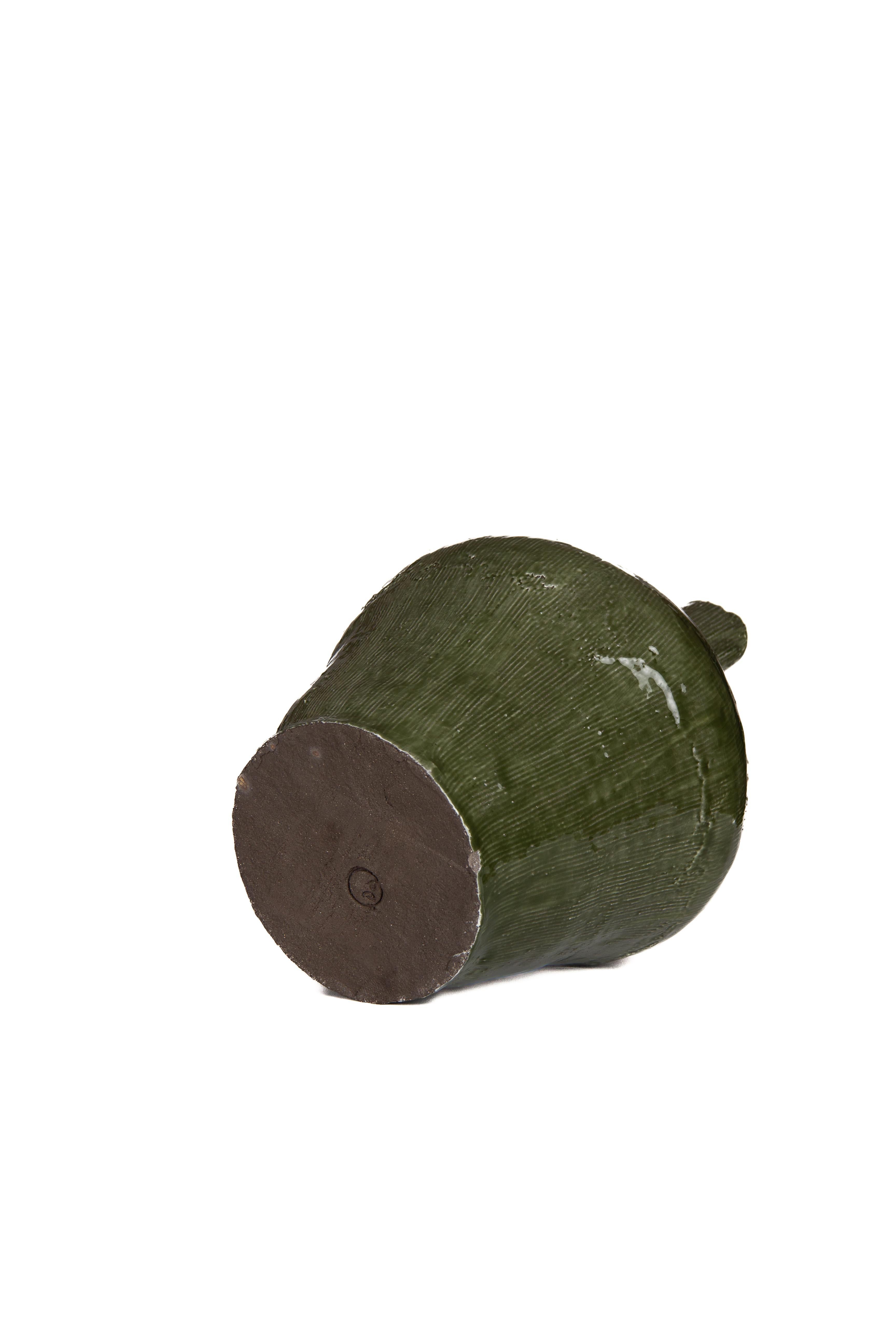 Vaso artigianale in ceramica JAR 7 VERM Il Setaccio 