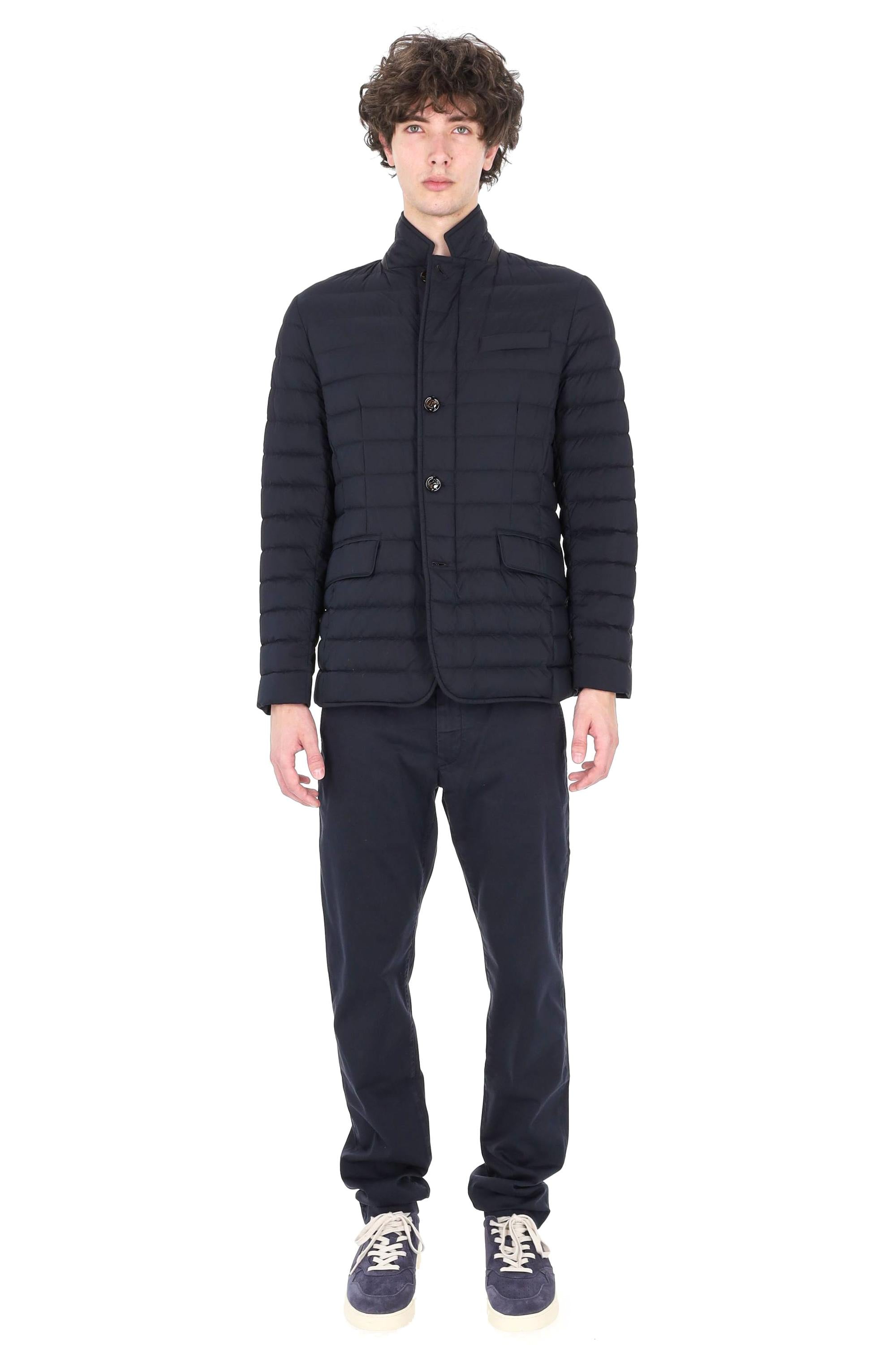 Moorer Piumino-giacca linea Acqua modl Zavyer-S3 ZAVYER-S3 DARK BLU 