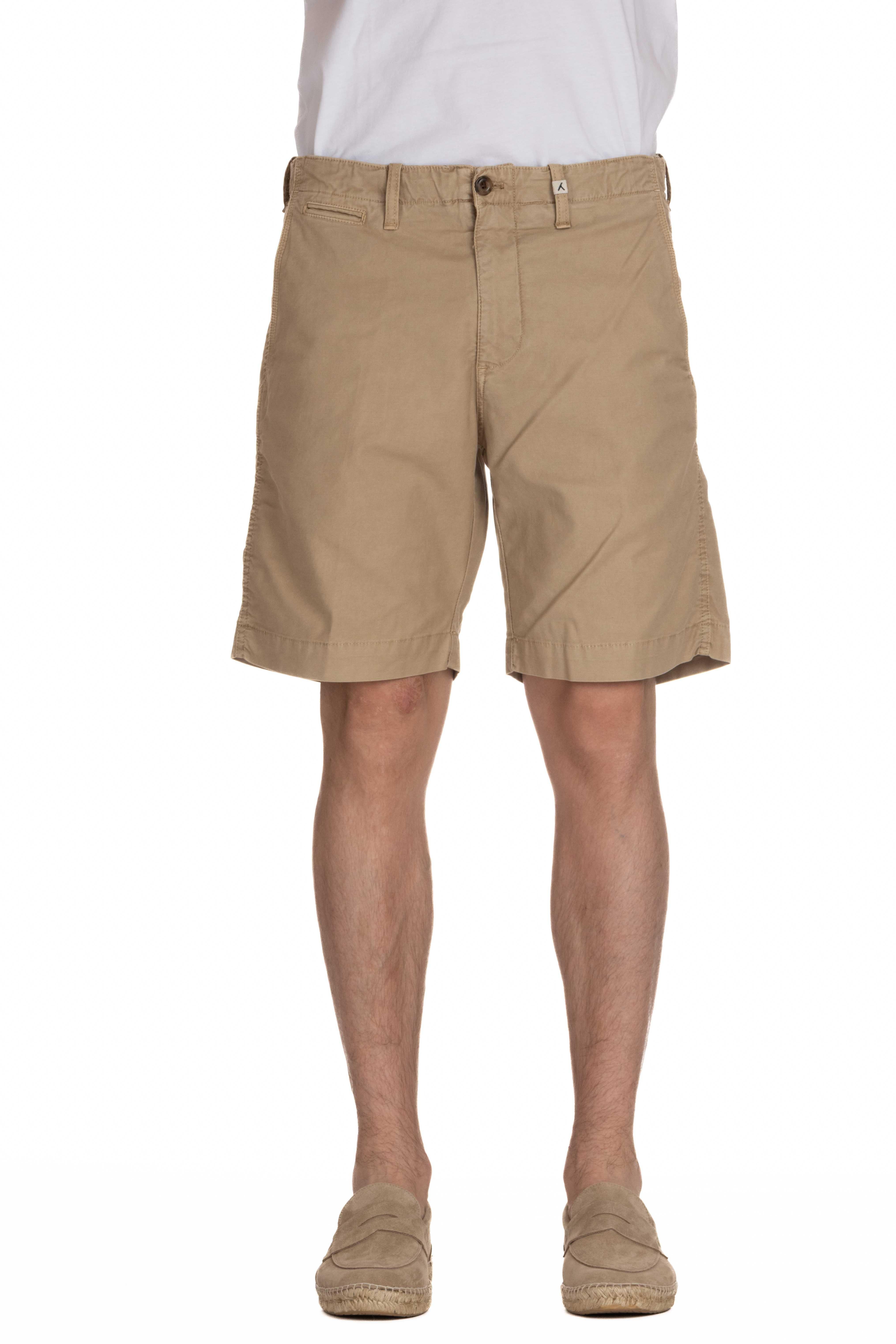 Bermuda in cotone tramato 24M84B287-FR/2 F44 Myths 