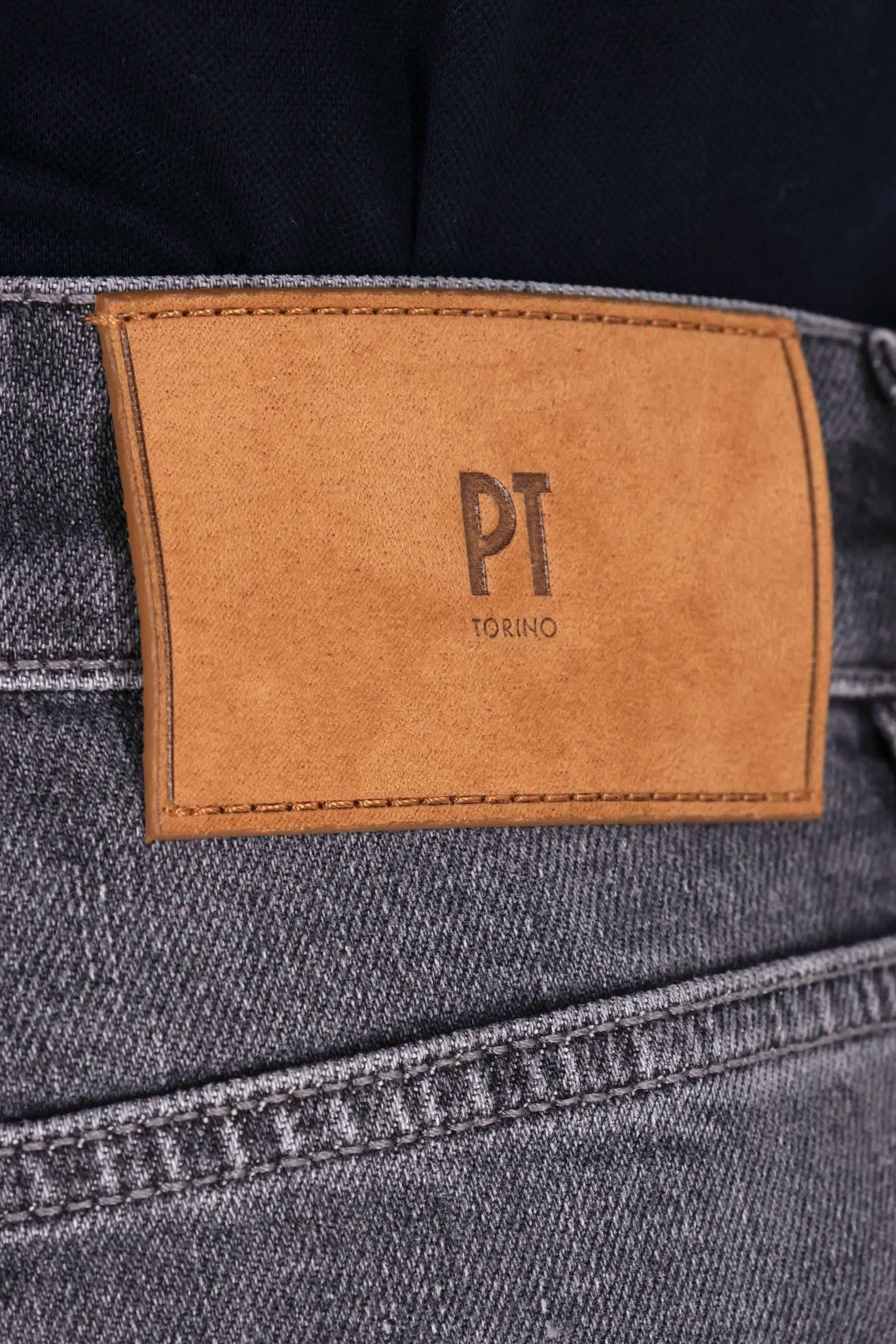 PT Denim Jeans tapered Reggae in cotone comfort C5TP05B0 CA2440 MI27 