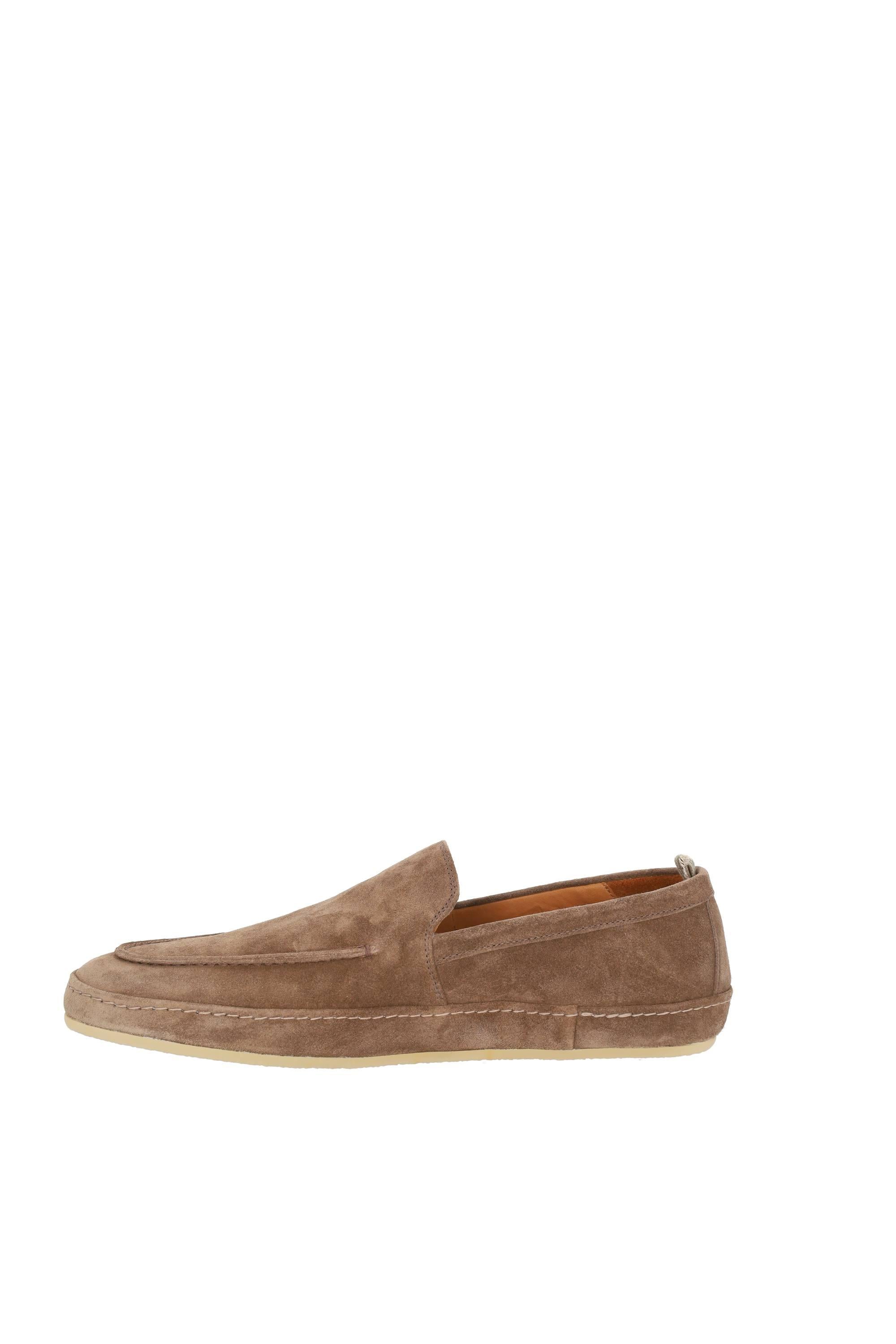 Officine Creative Mocassino in pelle scamosciata natural flex mod. Line 001 OCULINE001LIGC1E236 TUNDRA 