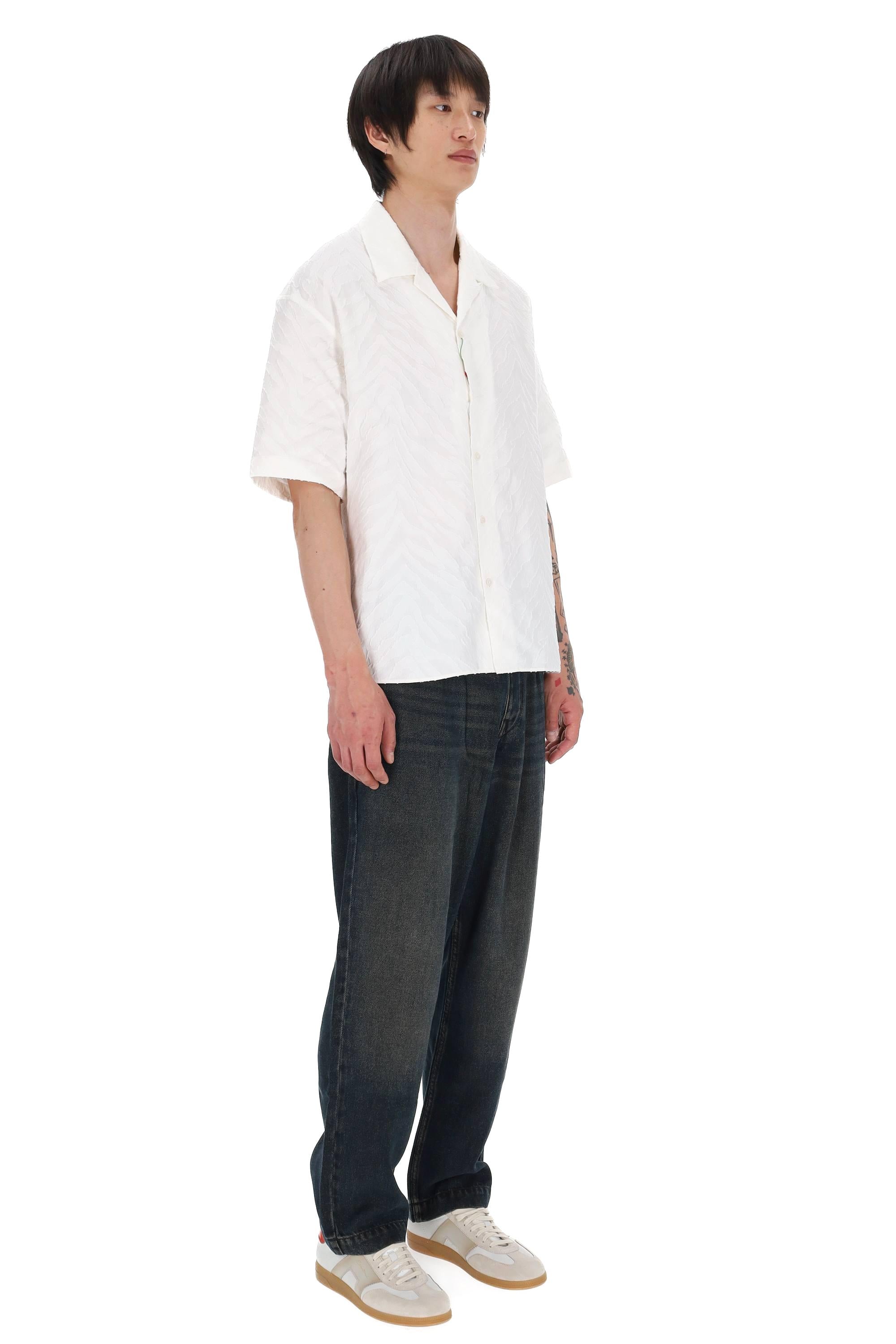 Kenzo Camicia mezza manica "tiger haw" FG55CH1359JS 02 
