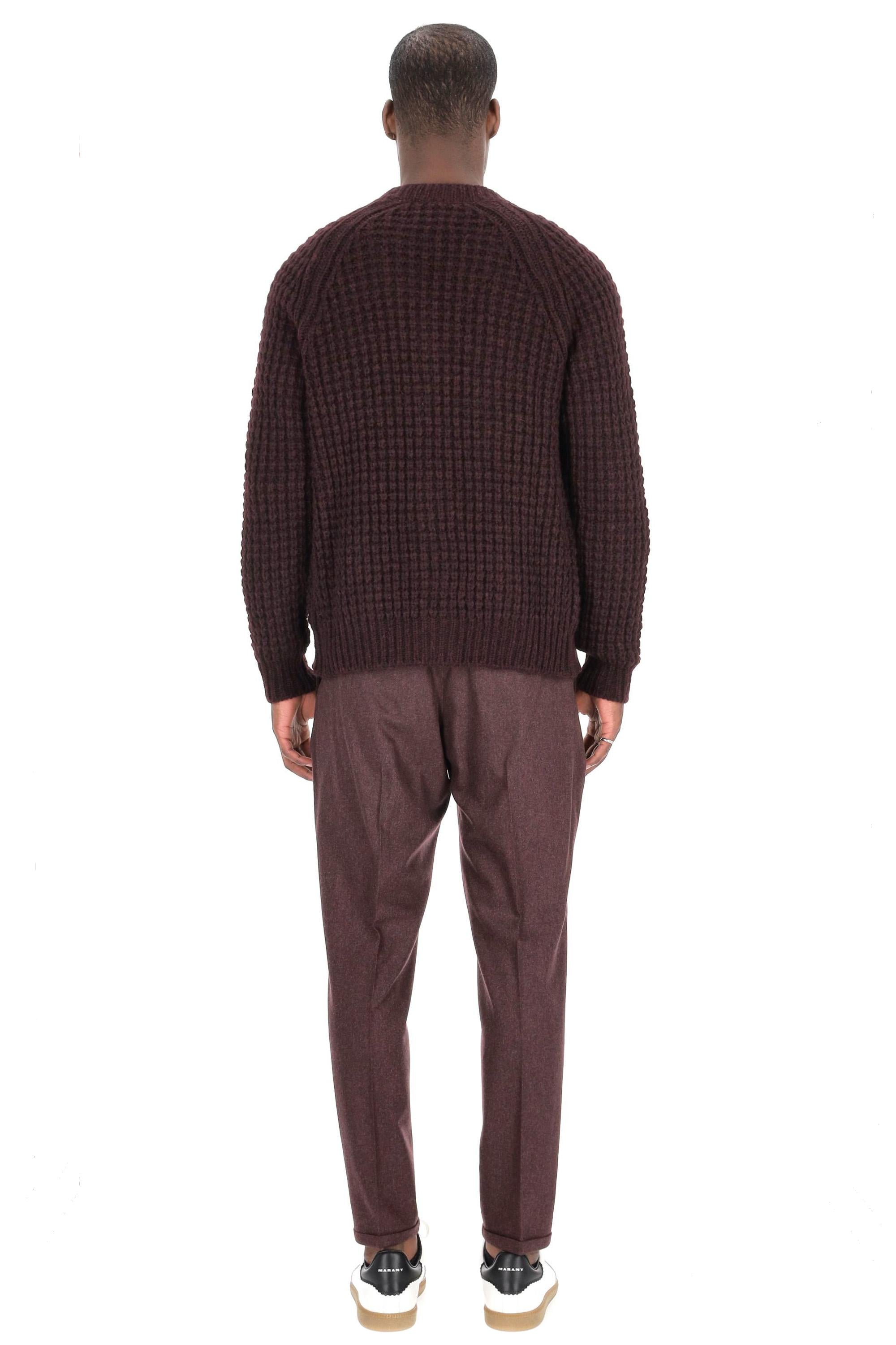 Maglia cardigan in misto alpaca 3M42110 M4236 Roberto Collina 