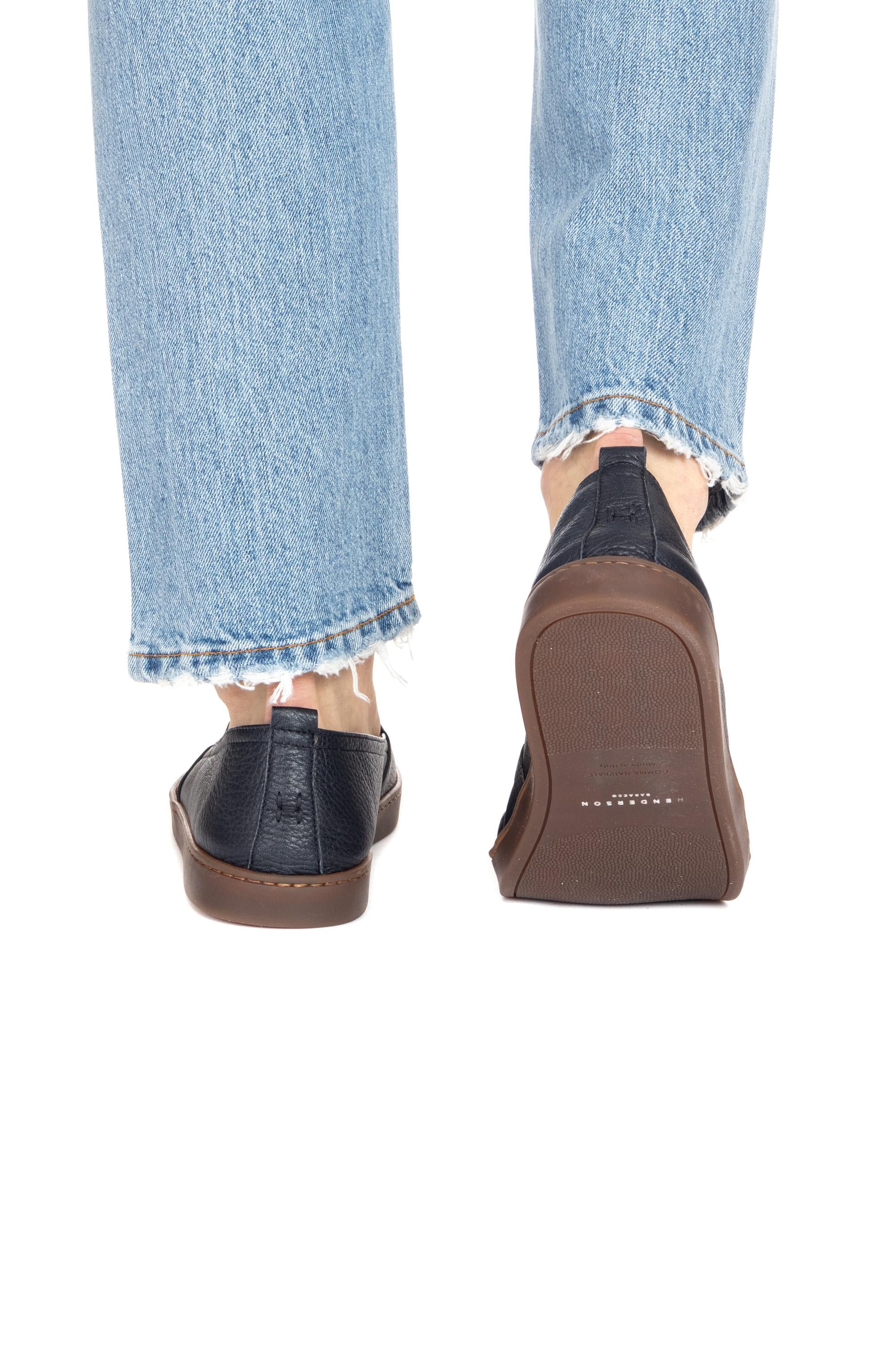 Henderson Espadrillas in cervo suola flex mod. Rodi RODI/3 BLU NIGHT 
