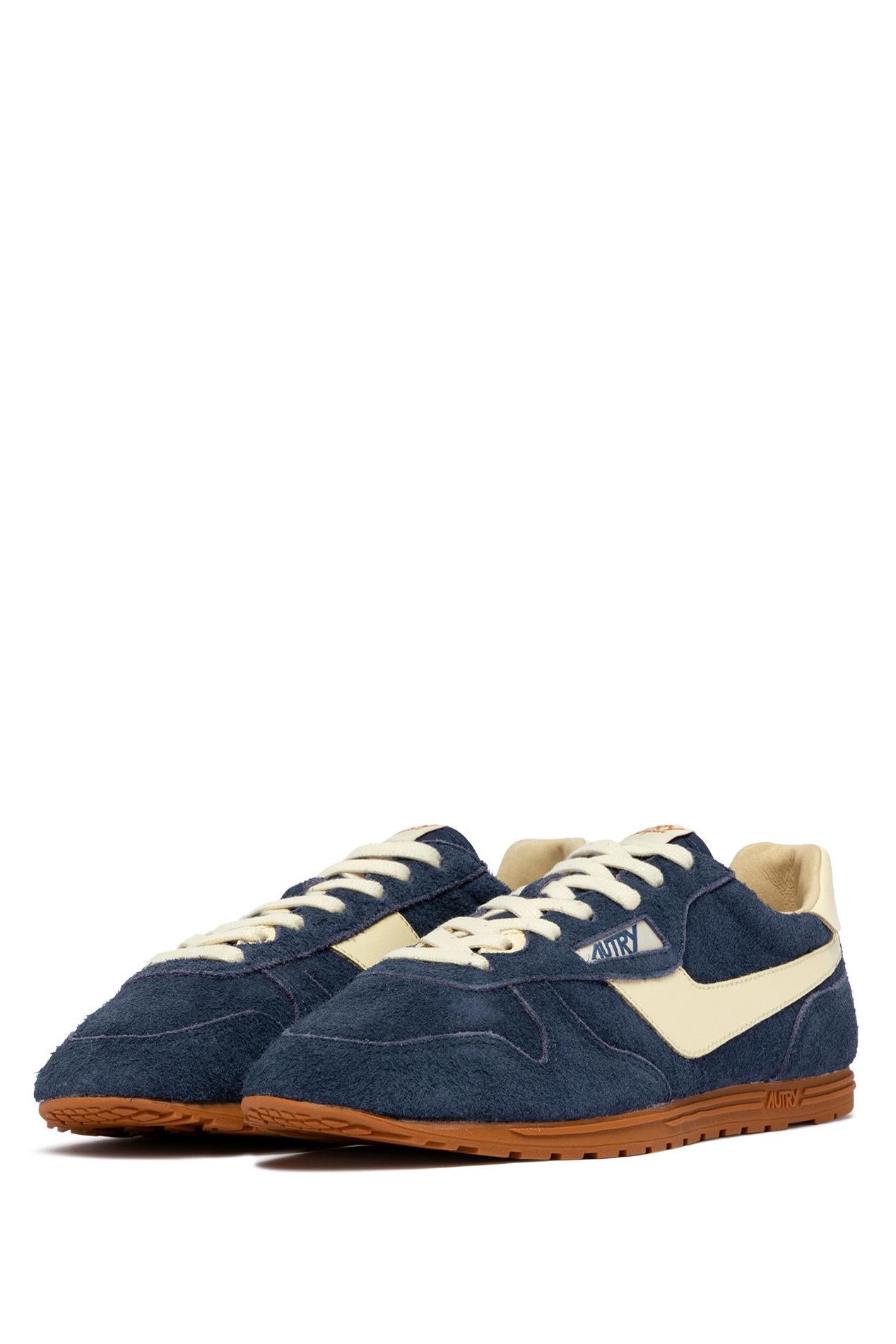 Autry Sneaker Windspin in camoscio WSLM UB28 BLUET/RUT 