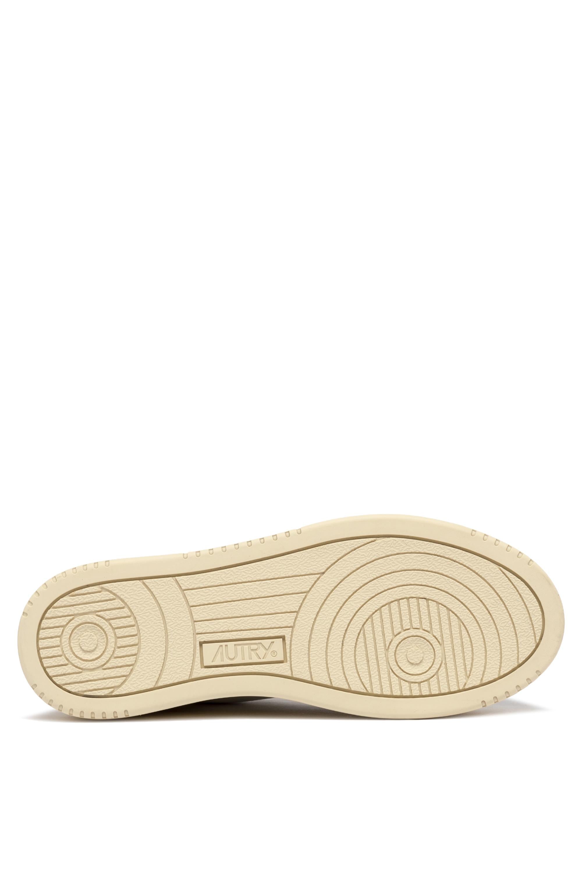 Sneaker donna Medalist Platform bicolor in pelle PTLW WB16 WHT/PLATINUM Autry 