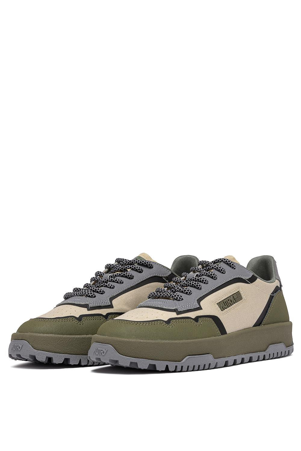 Autry Sneaker in cordura e pelle modello WildPace LDLM RU10 WAL/TITA 