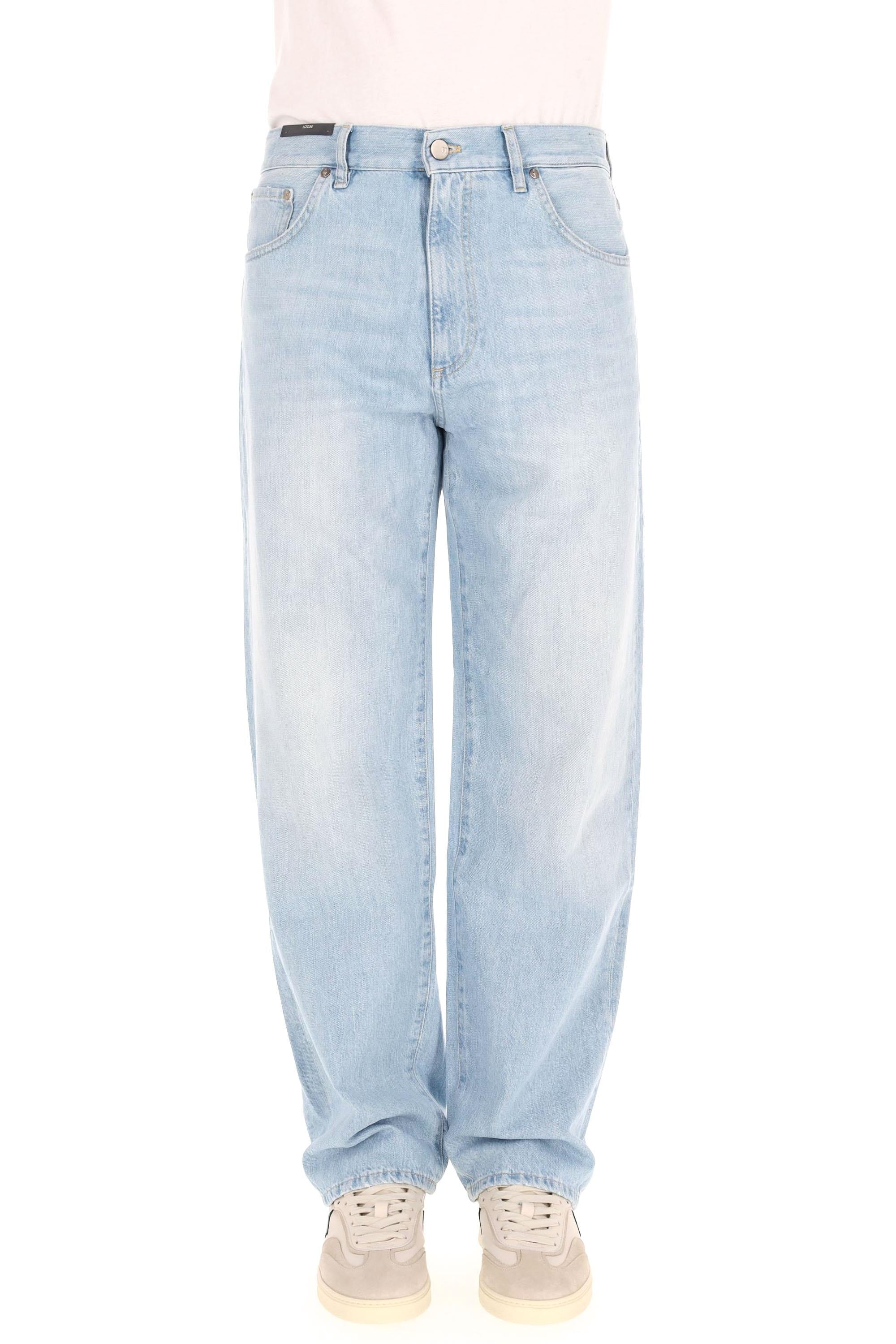 Jeans in puro cotone Loose fit C5-AP05Z0 OA5050 CC37 PT Denim 