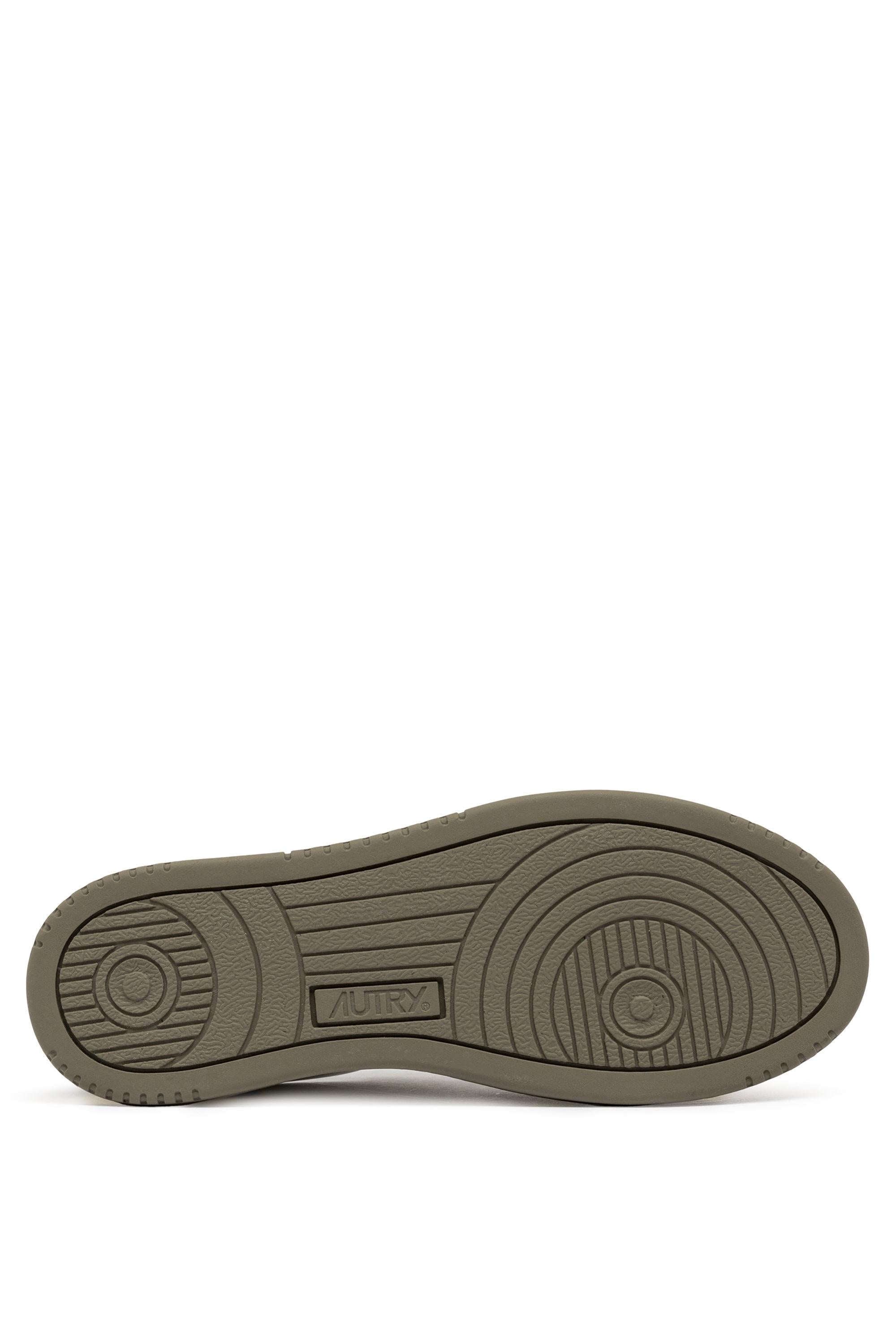 Sneaker Medalist bicolor in pelle AULM WB54 WHT/CVRT GR Autry 