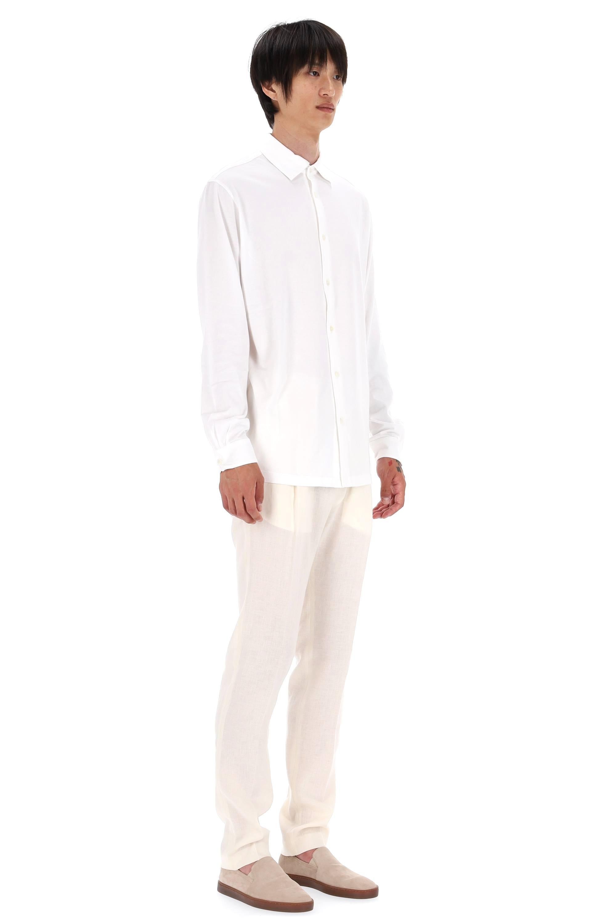 Roberto Collina Camicia-polo in jersey di cotone RB51005 01 