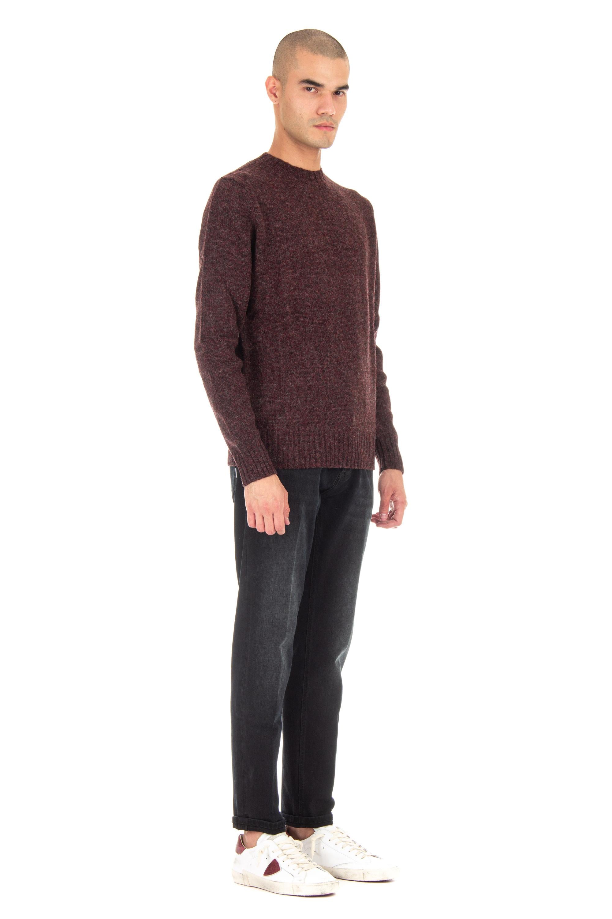 Maglia girocollo in shetland B2P000 5W067 12188 Ballantyne 