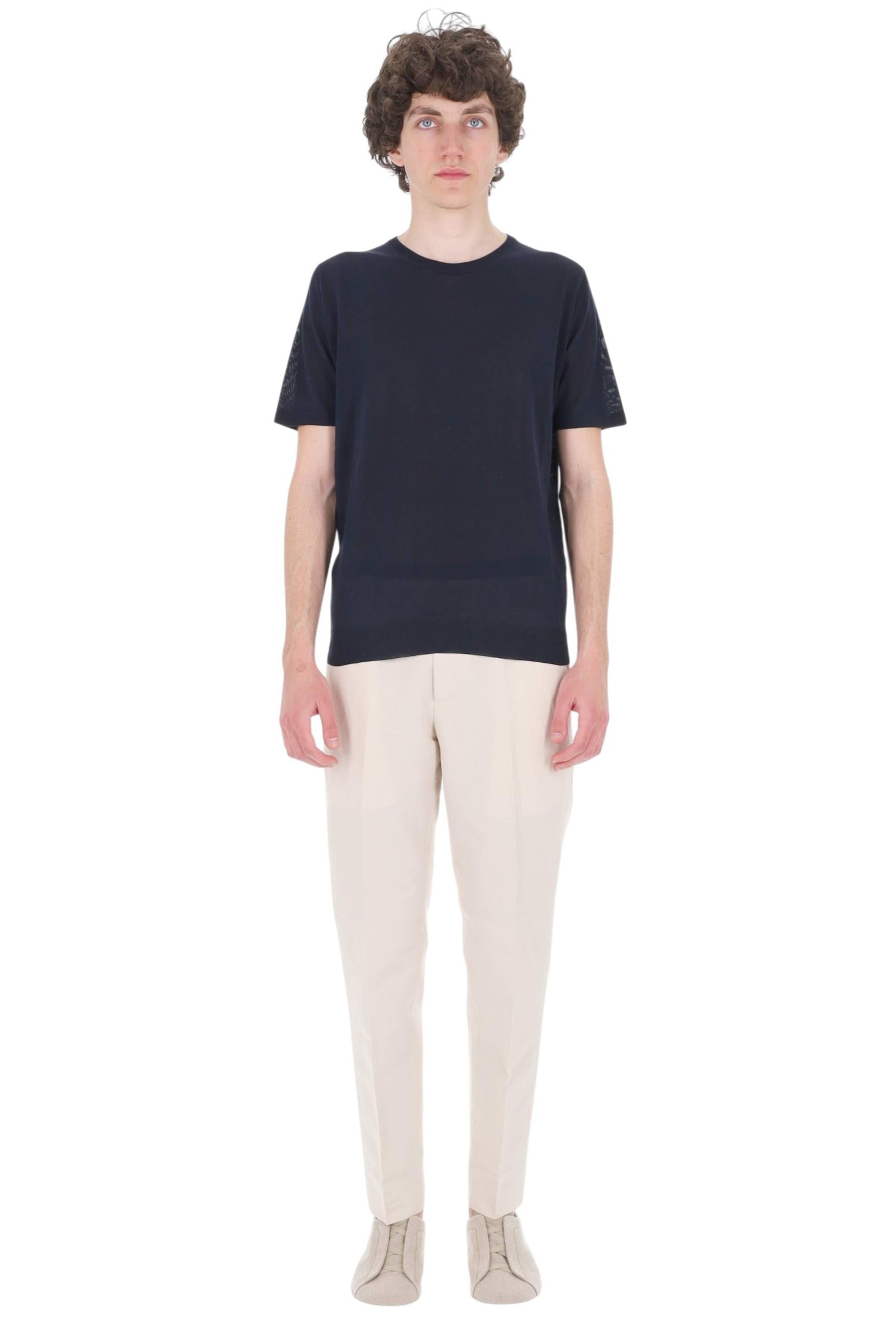 Roberto Collina T-shirt in pura seta MYA01021 10 