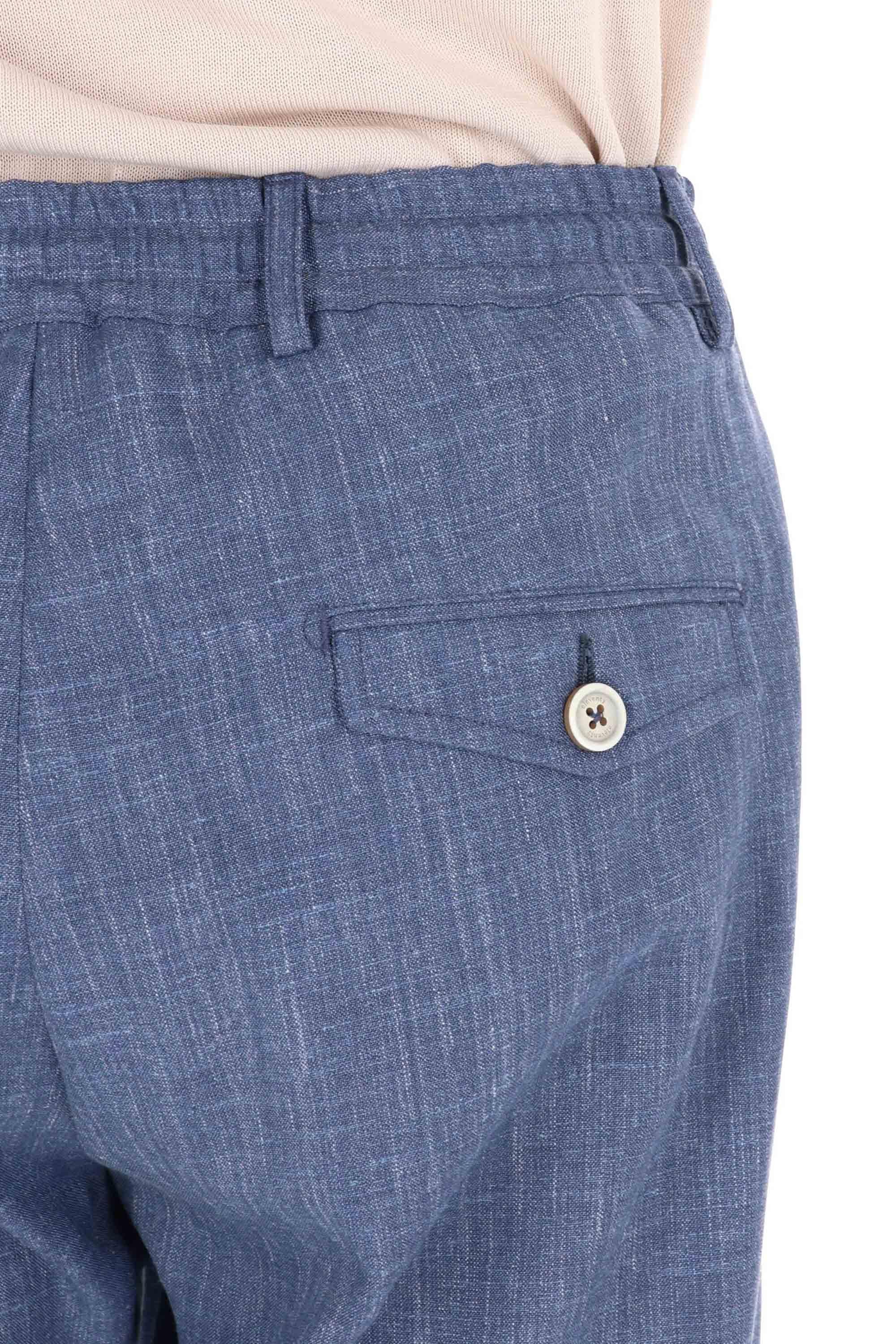 Abito sartoriale tessuto Loro Piana Summertime K75ABUC10 TES0I045 08N Eleventy 